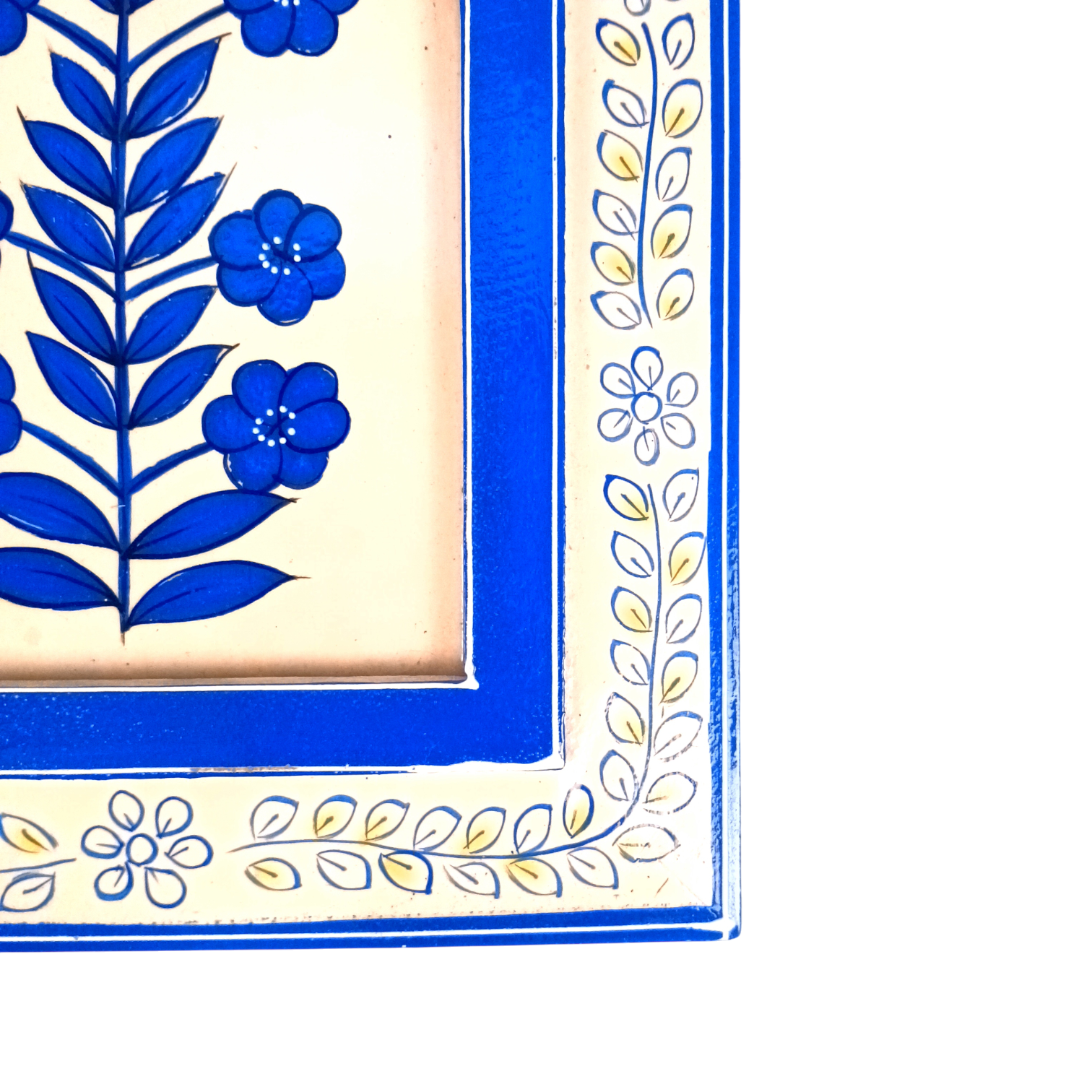 Handcrafted Wooden Painting Frame | Decorative Wall Hanging for Home & Living Room Decor | Rustic Wooden Art Frame - 12 Inch (Pack Of 2)