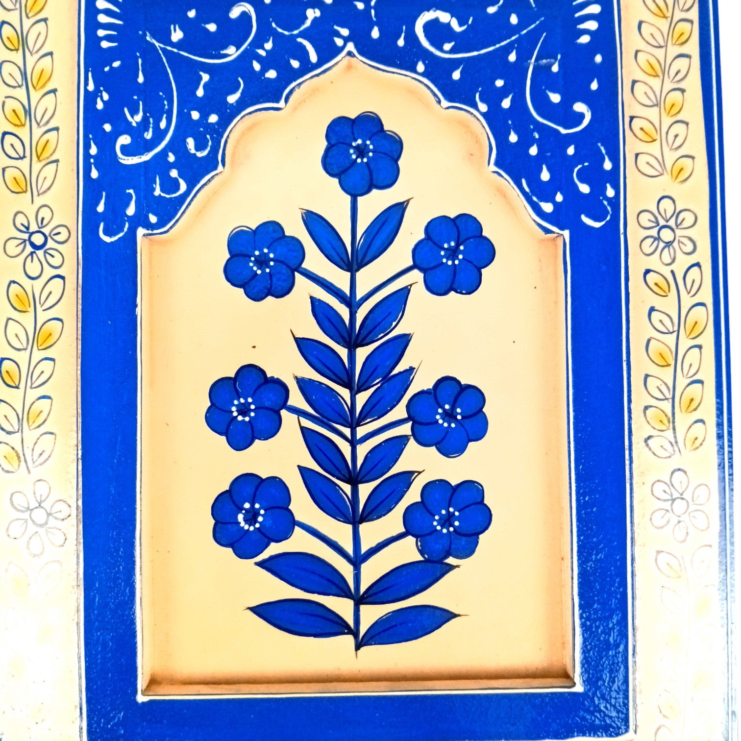 Handcrafted Wooden Painting Frame | Decorative Wall Hanging for Home & Living Room Decor | Rustic Wooden Art Frame - 12 Inch (Pack Of 2)