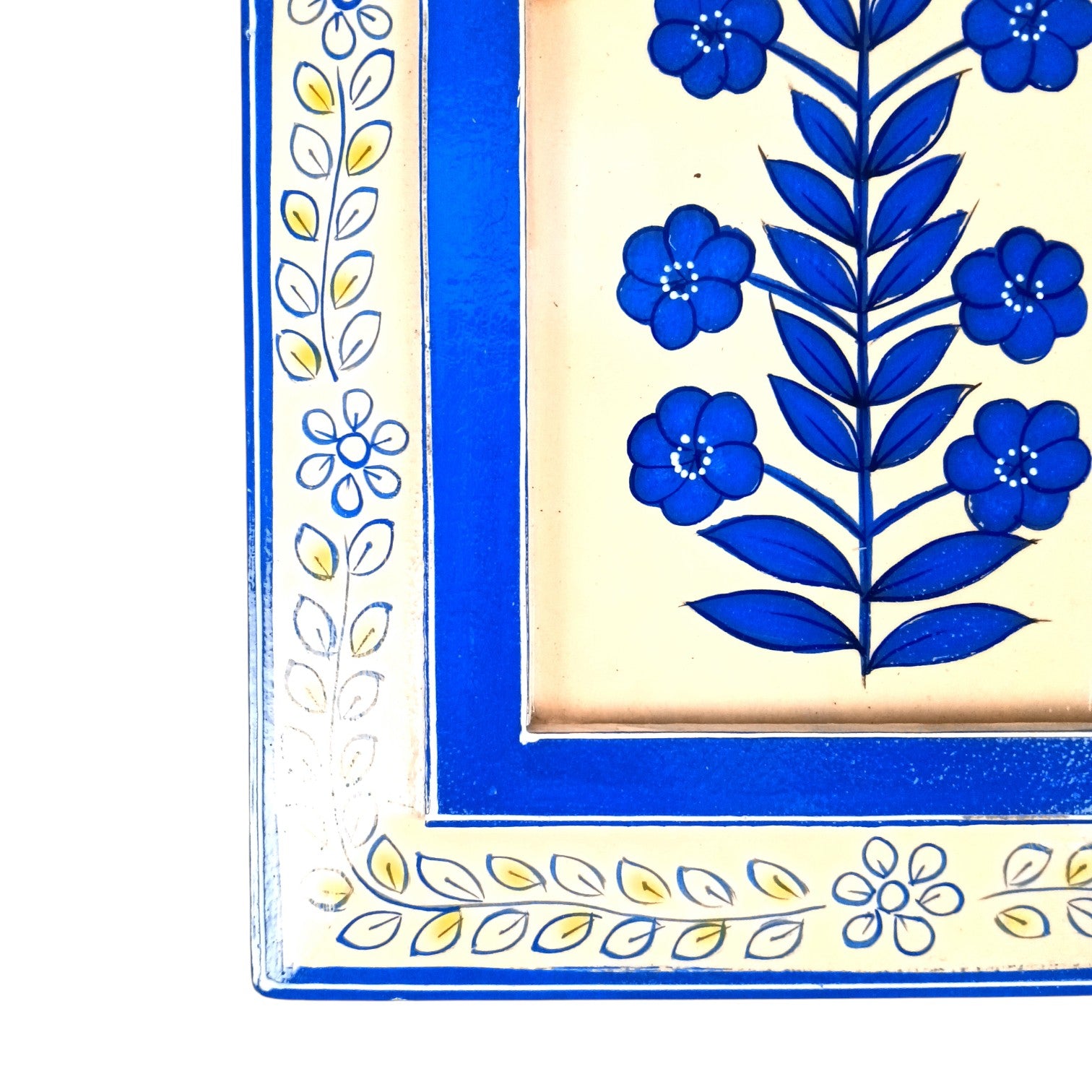 Handcrafted Wooden Painting Frame | Decorative Wall Hanging for Home & Living Room Decor | Rustic Wooden Art Frame - 12 Inch (Pack Of 2)