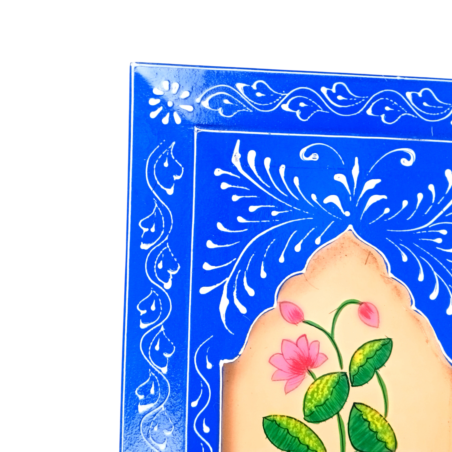 Handcrafted Wooden Painting Frame | Decorative Wall Hanging Photo Frame for Home & Living Room Décor | Wooden Art Frame | Traditional Wall Art - 15 Inch (pack Of 3) - Apkamart