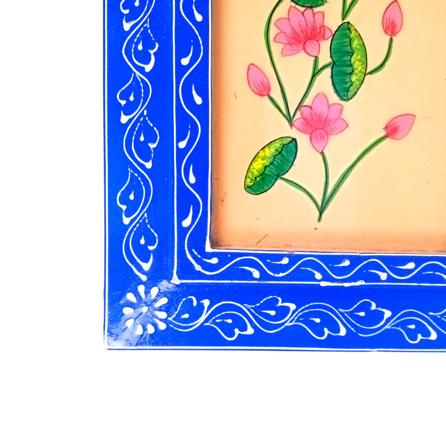 Handcrafted Wooden Painting Frame | Decorative Wall Hanging Photo Frame for Home & Living Room Décor | Wooden Art Frame | Traditional Wall Art - 15 Inch (pack Of 3) - Apkamart