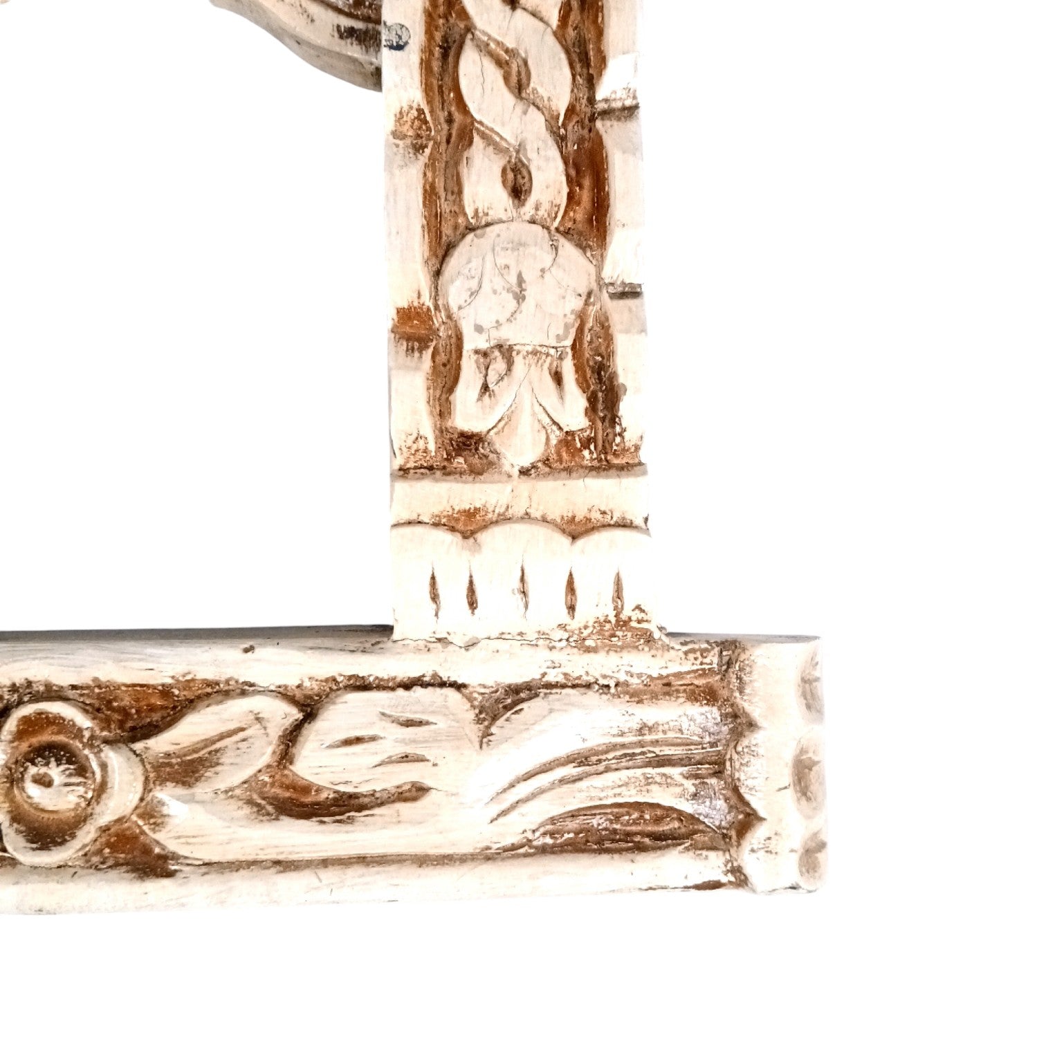 Wooden Jharokha Peacock Design | Decorative Wall Hanging Window Frame | Traditional Handcrafted Jharokha for Home Decor, Mirror, Photo Frame & Gifting - 18 Inch - Apkamart