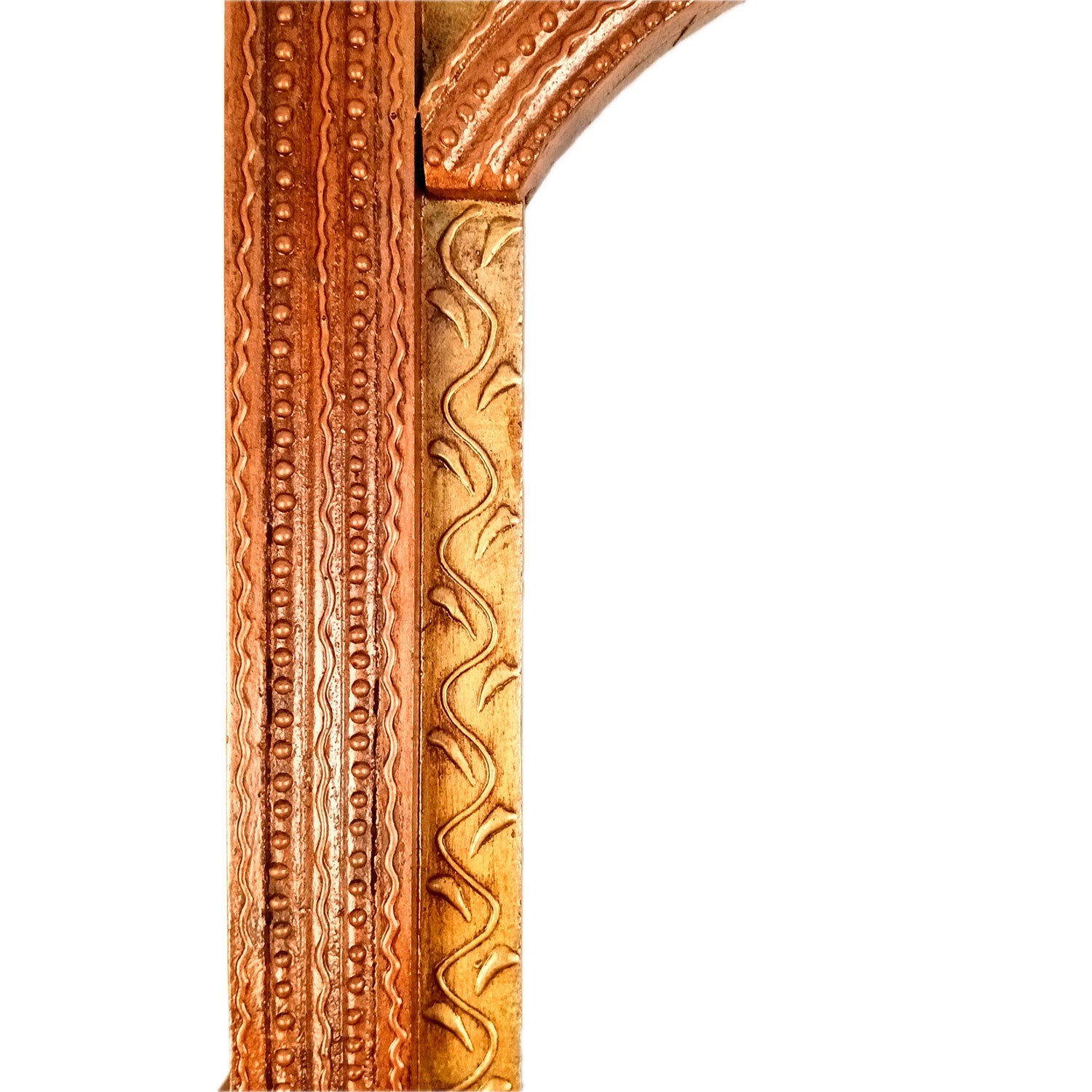 Jharokha Wall Hanging | Wooden Jharokha Frame Hangings - For Home, Wall Decor, Living room, Entrance Decoration & Gifts - 17 Inch (Wood, Brown) - Apkamart #Colour_Brown