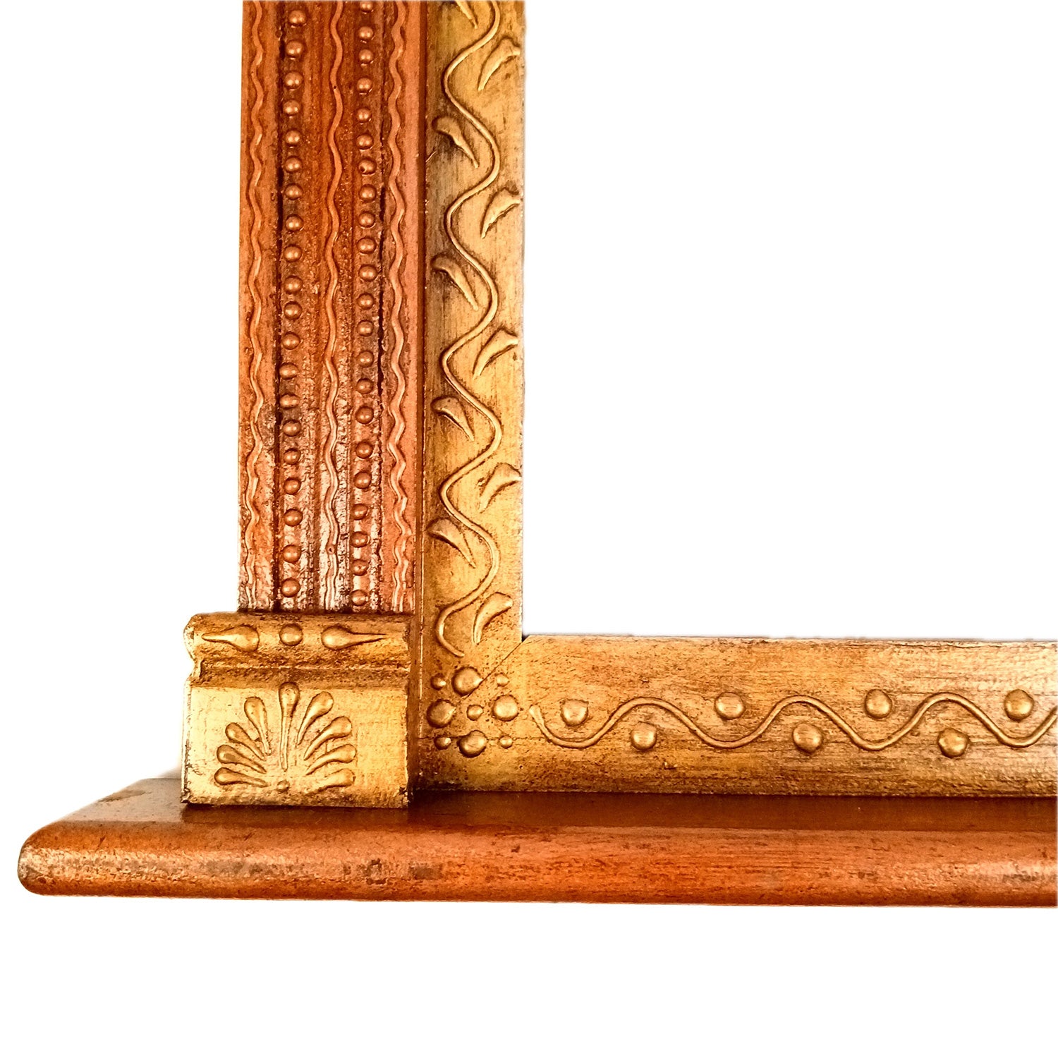 Jharokha Wall Hanging | Wooden Jharokha Frame Hangings - For Home, Wall Decor, Living room, Entrance Decoration & Gifts - 17 Inch (Wood, Brown) - Apkamart #Colour_Brown