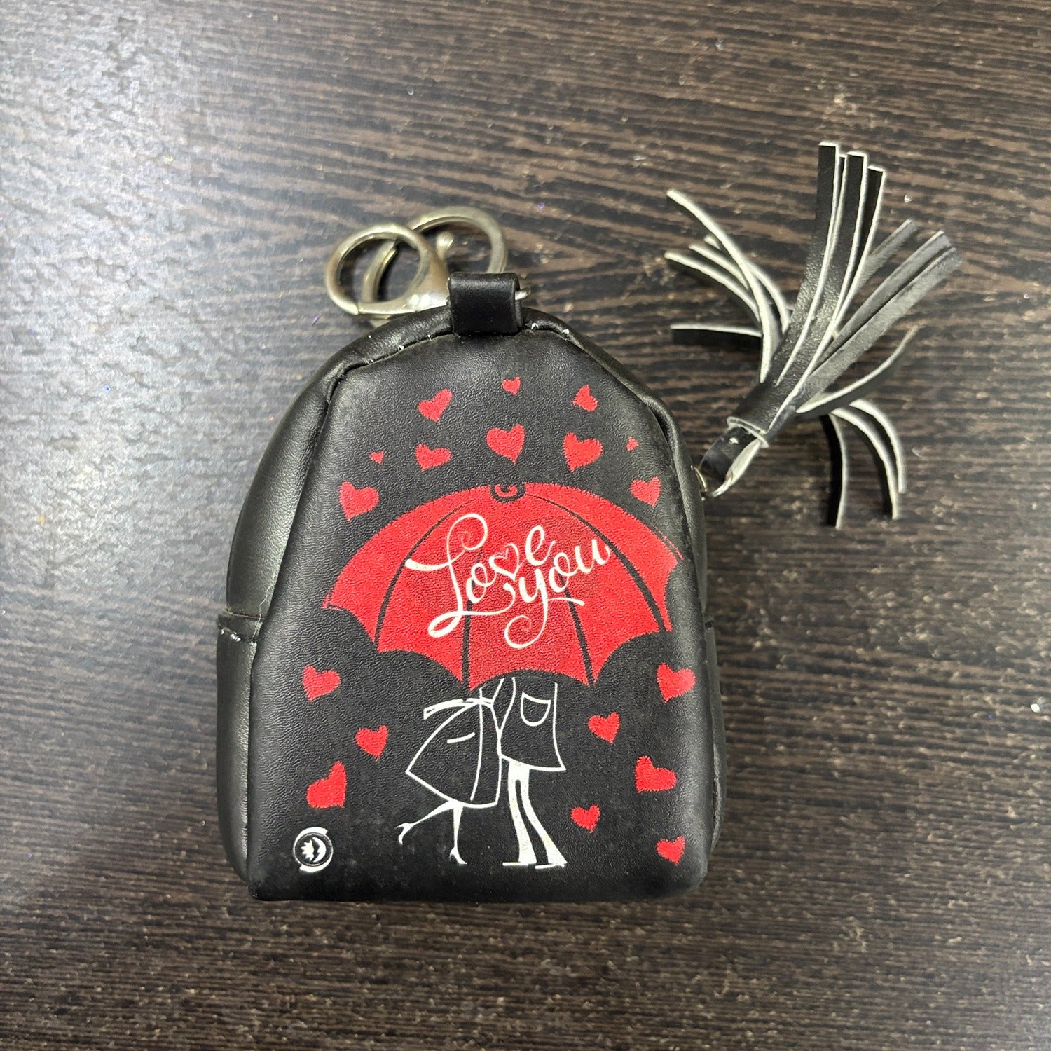 Mini Bag Keychain Zipper Pouch for Lipstick Coins Travel | Cute Mini Bag for Girls | Portable Small Coin Pouch Key Chain Wallet Holder for Daily Use - (Pack Of 1) - Apkamart