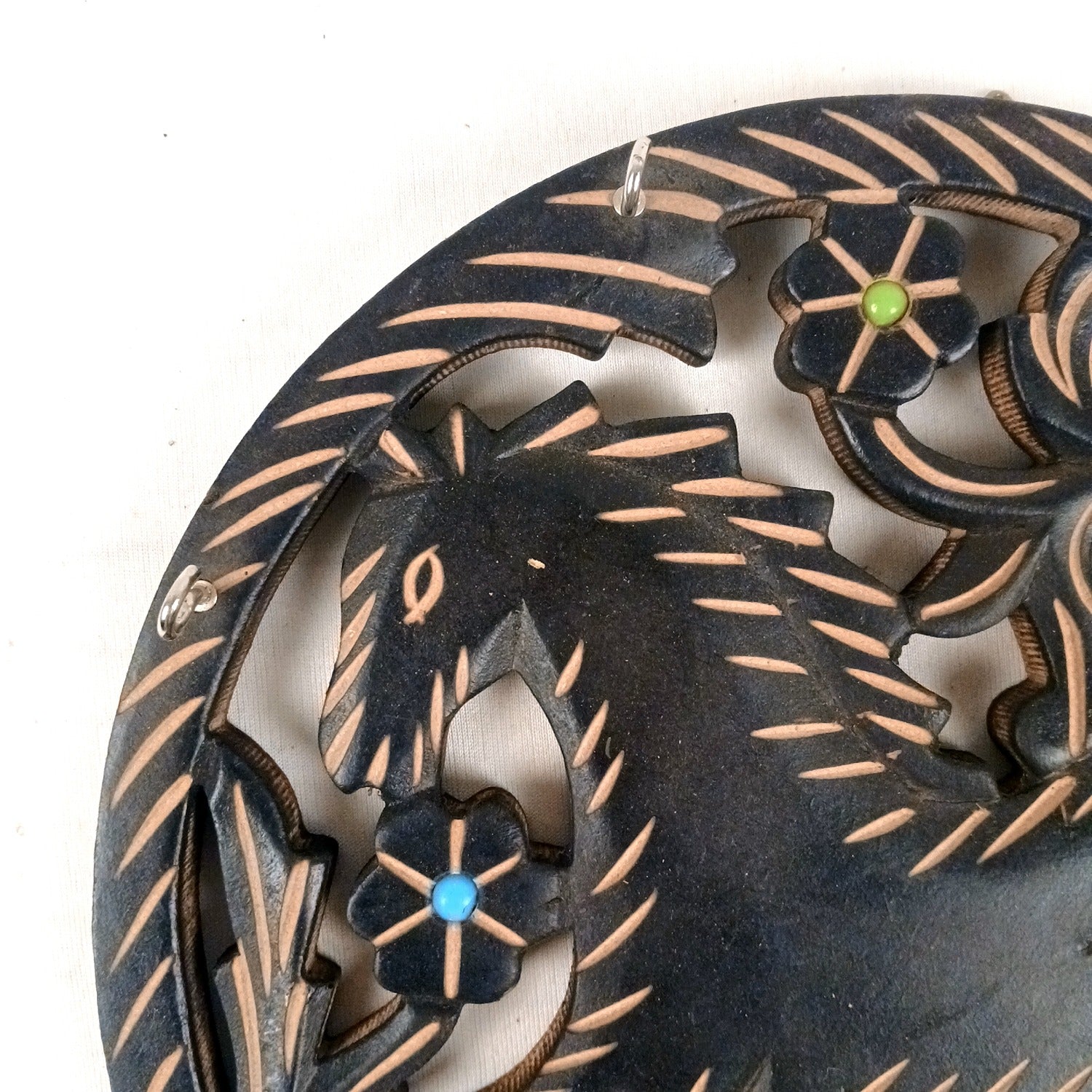 Wooden Key Holder | Wall Mounted Wooden Key Organizer for Home Entrance, Living Room & Office | Decorative Key Rack for Door & Wall Decor - 11 Inch (7 Hooks) - Apkamart