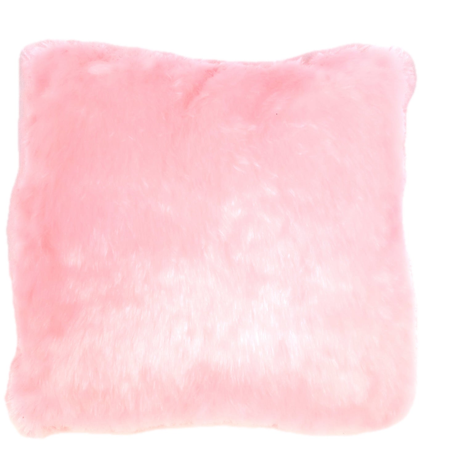 Soft Stuffed Cushion | Fur Pillow with Filler - for Couples, Valentine Day Gift, Birthday, Girlfriend/Boyfriend, Wife/Husband | Gifts for Him/Her (Pink) - Apkamart