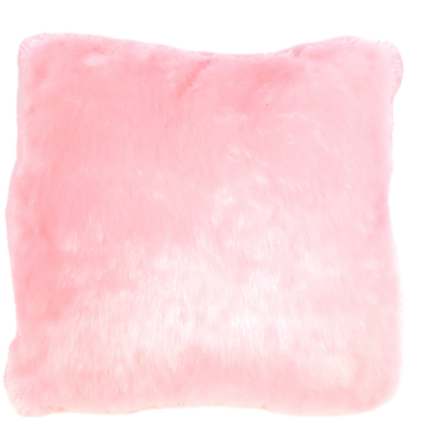 Soft Stuffed Cushion | Fur Pillow with Filler - for Couples, Valentine Day Gift, Birthday, Girlfriend/Boyfriend, Wife/Husband | Gifts for Him/Her (Pink) - Apkamart