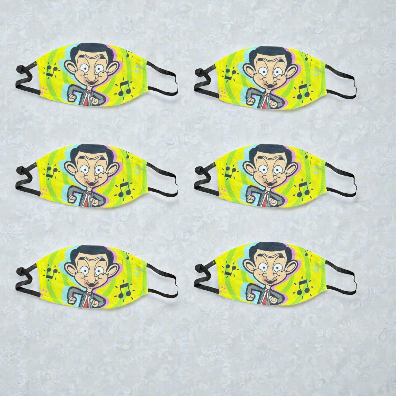 Reusable Mask for Kids | Washable Kids Face Mask | Soft Breathable Reusable Face Mask for Daily Protection - Apkamart #Style_Pack Of 6