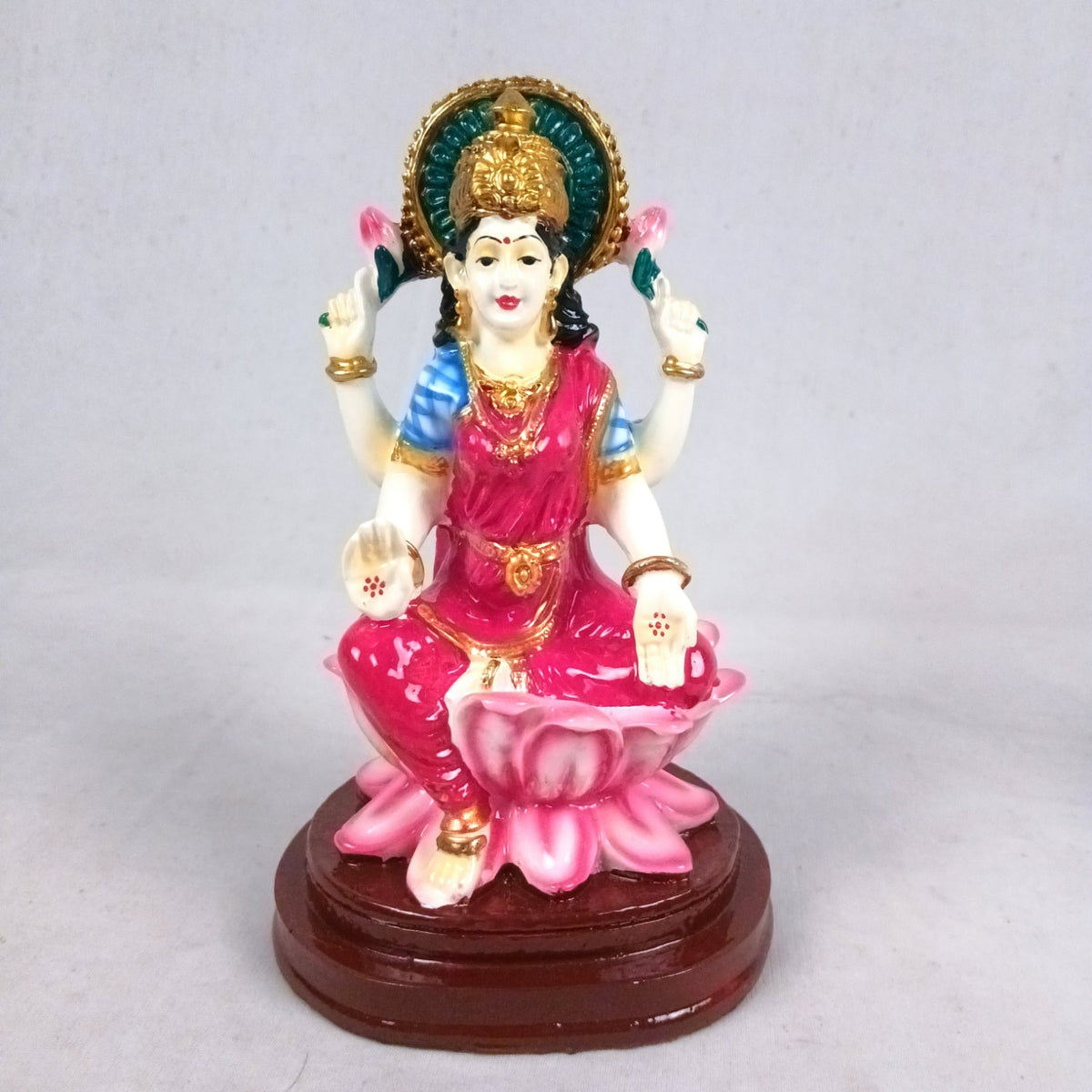 Lakshmi Ganesha Statue Idol Set For Diwali – 6 Inch-Apkamart