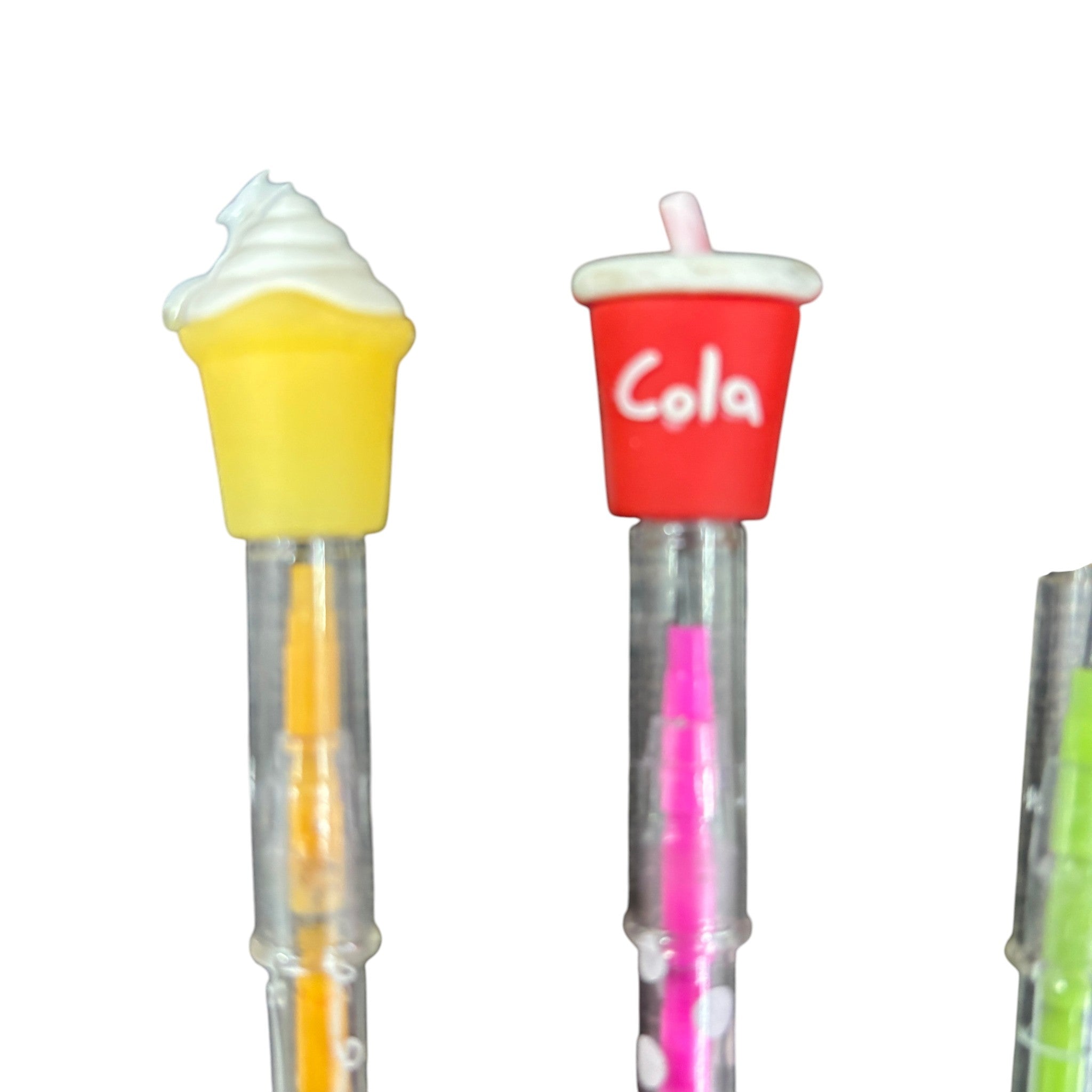 Lead Pencil for Kids | Multicolor Burger, Ice Cream Cold Drink Design | Drawing, Sketching & Return Gifts-Pack of 2 - Apkamart #Style_Pack Of 3