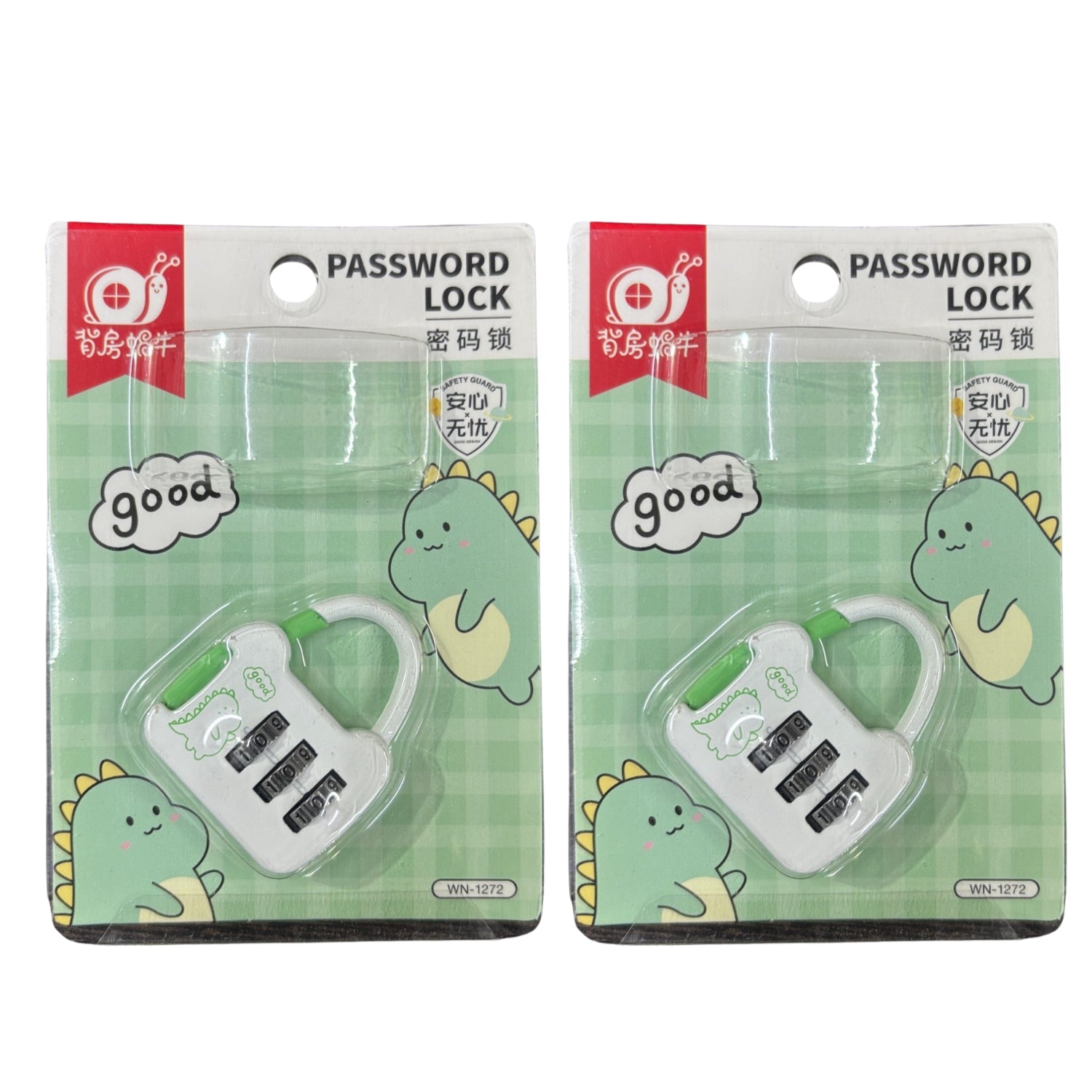 Number Lock | Number Lock for Laptop Bags Secure & Home. Office | Number Lock Padlock Using Travel Suitcases - Apkamart #Style_Pack Of 2