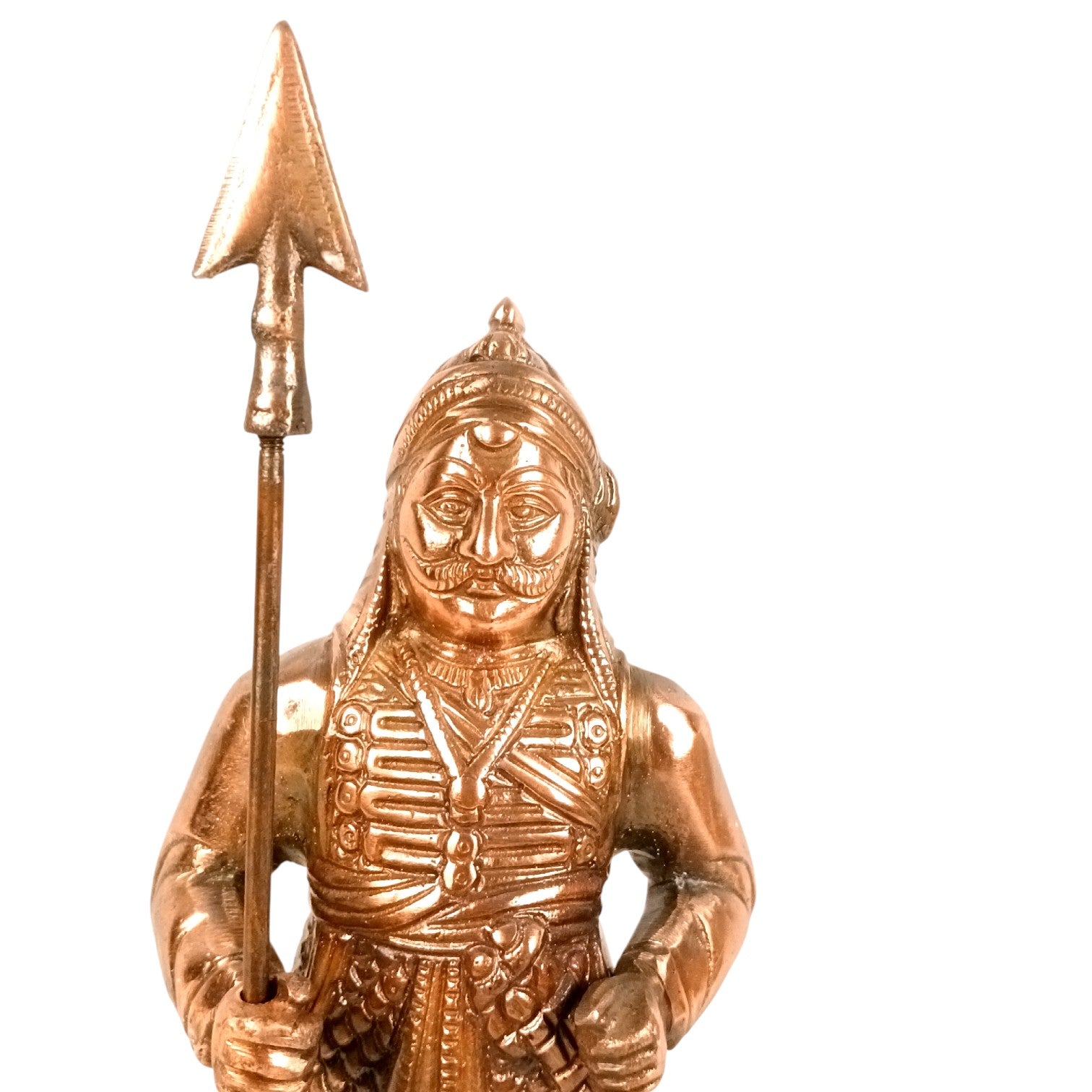 Maharana Pratap Statue | Historical Human Figurine Showpiece for Living Room & Home Decor | Warrior Idol for Office & Gift - 15 Inch - Apkamart
