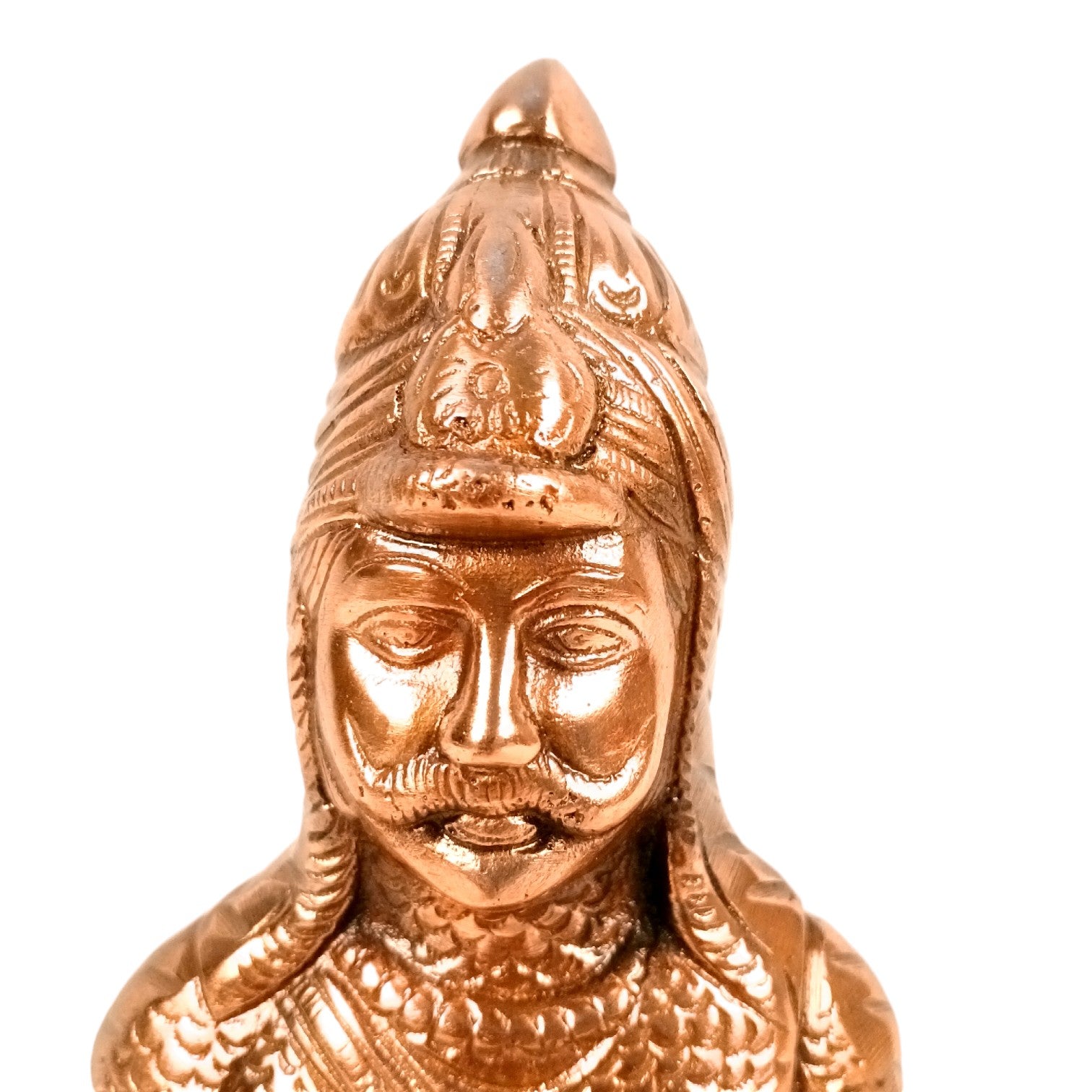 Maharana Pratap Statue | Human Figurine Warrior Idol for Living Room & Home Decor | Historical Showpiece for Office & Gifting - 7 Inch - Apkamart