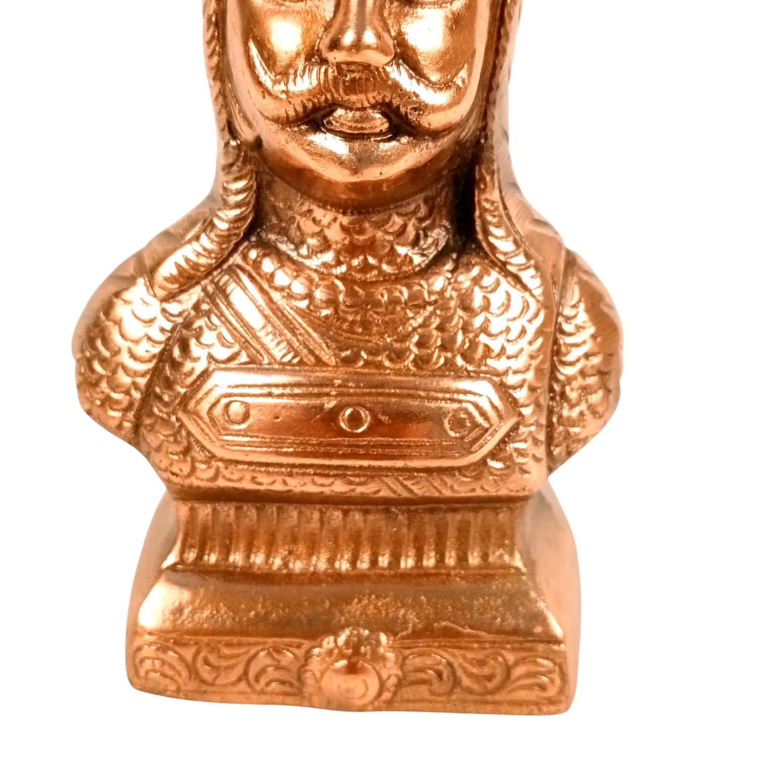 Maharana Pratap Statue | Human Figurine Warrior Idol for Living Room & Home Decor | Historical Showpiece for Office & Gifting - 7 Inch - Apkamart