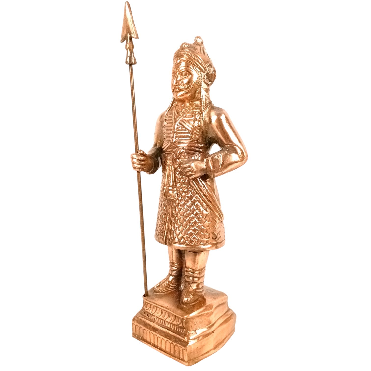Maharana Pratap Statue | Historical Human Figurine Showpiece for Living Room & Home Decor | Warrior Idol for Office & Gift - 15 Inch - Apkamart