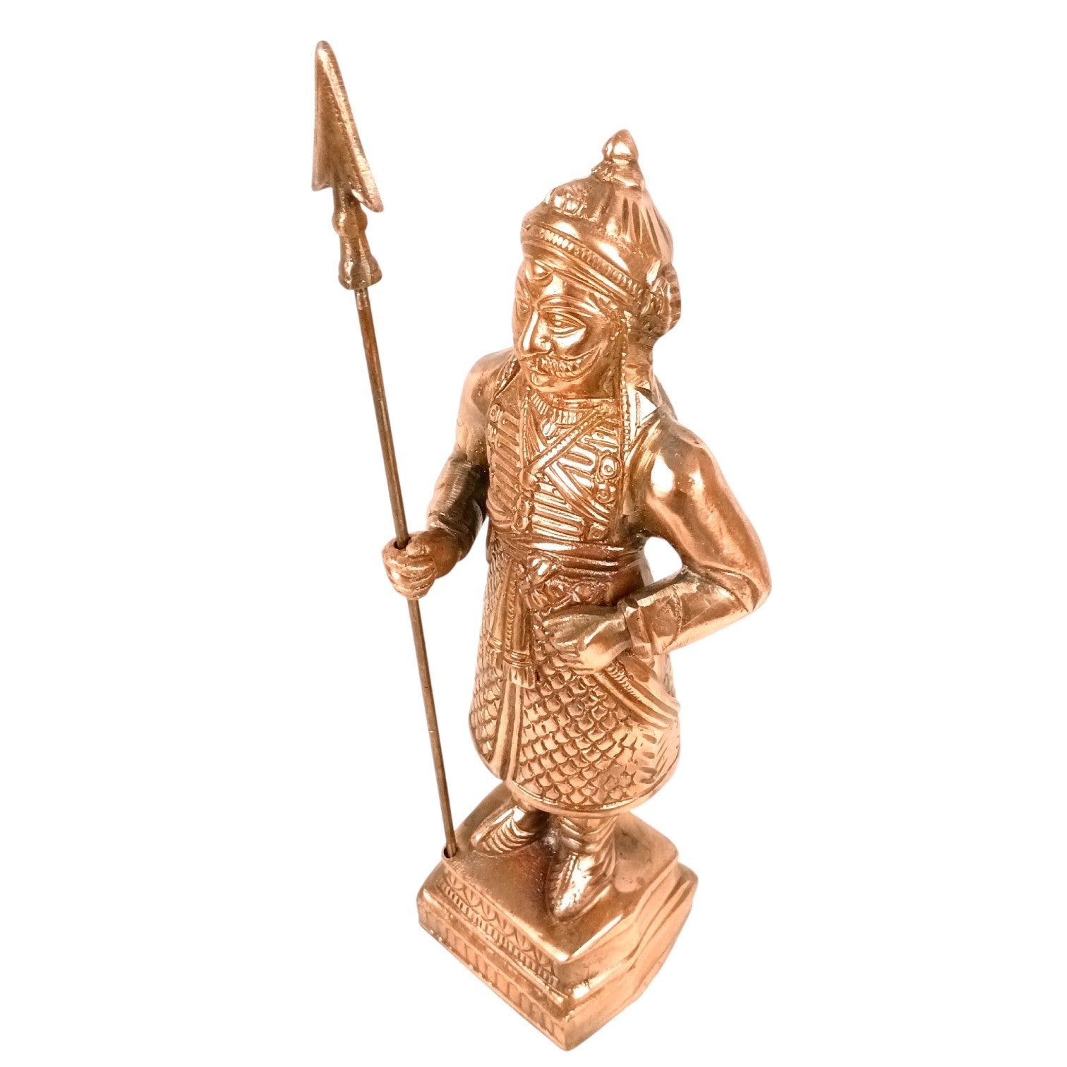 Maharana Pratap Statue | Historical Human Figurine Showpiece for Living Room & Home Decor | Warrior Idol for Office & Gift - 15 Inch - Apkamart
