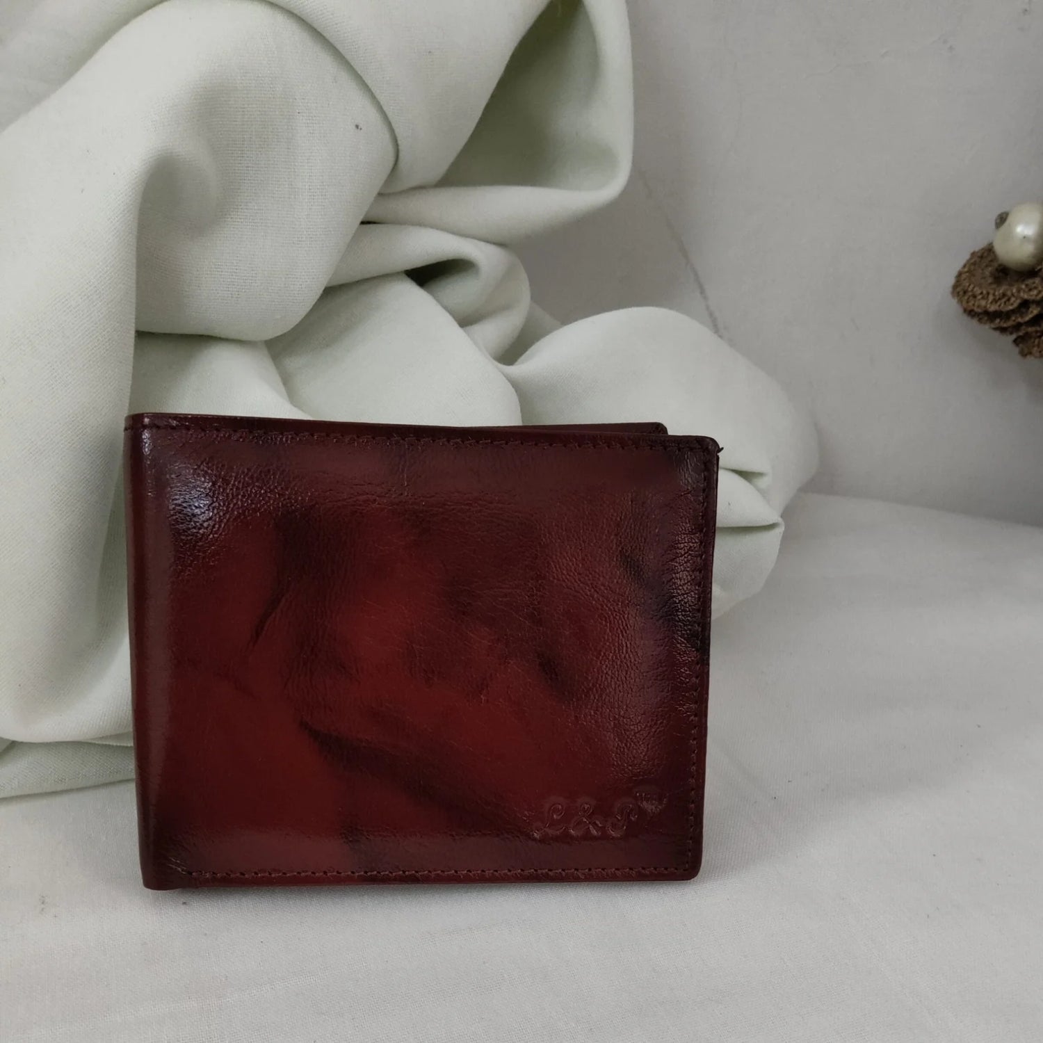 Leather Wallet for Men | Premium Mens Wallet | Classic Men Wallet Purse with Multiple Card Slots | Slim & Durable Wallets for Men Daily Use - Apkamart #Style_Design 1 