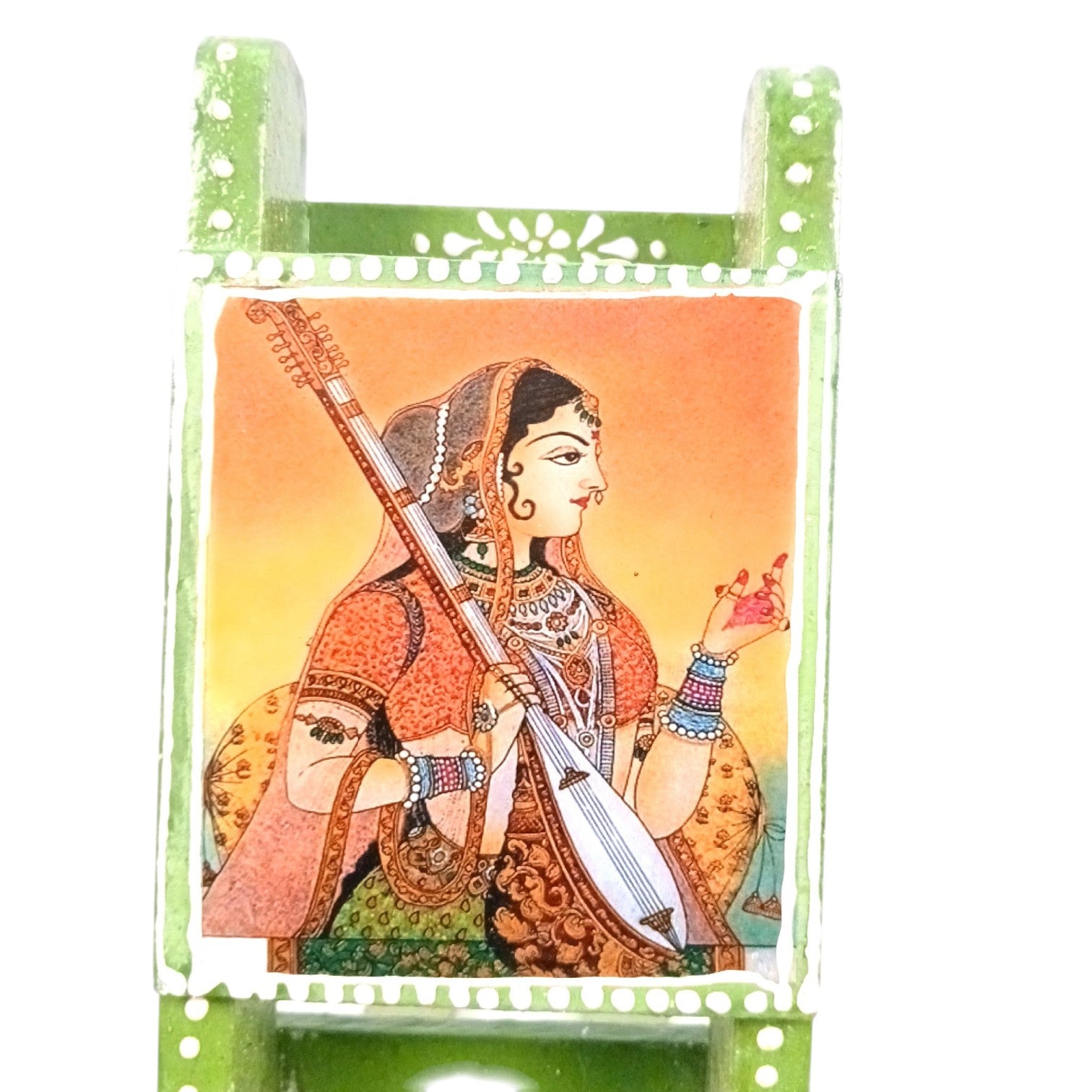 Mobile Holder Folding Mini Chair Showpiece For Desk & Decor - 9 Inch (Pack of 2)