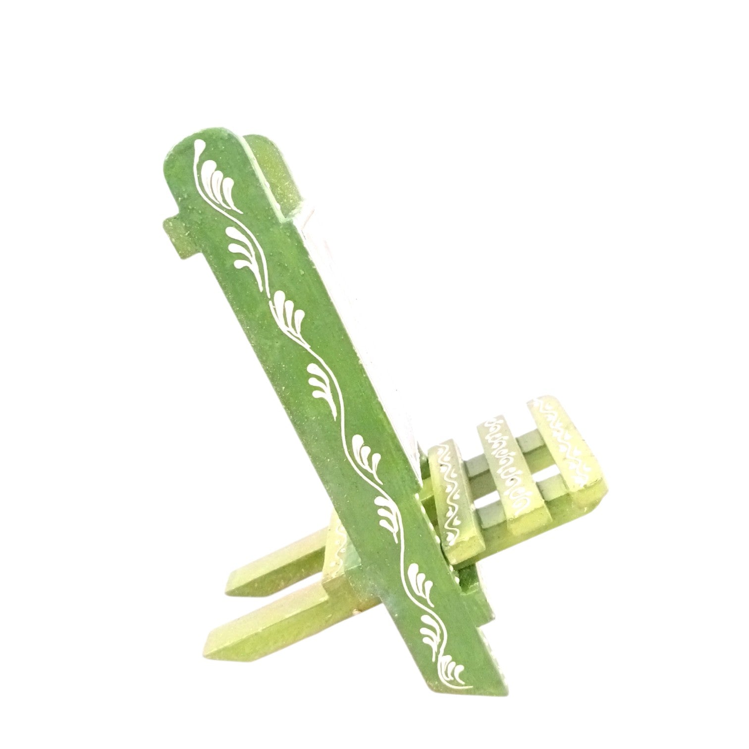 Mobile Holder Folding Mini Chair Showpiece For Desk & Decor - 9 Inch - Apkamart