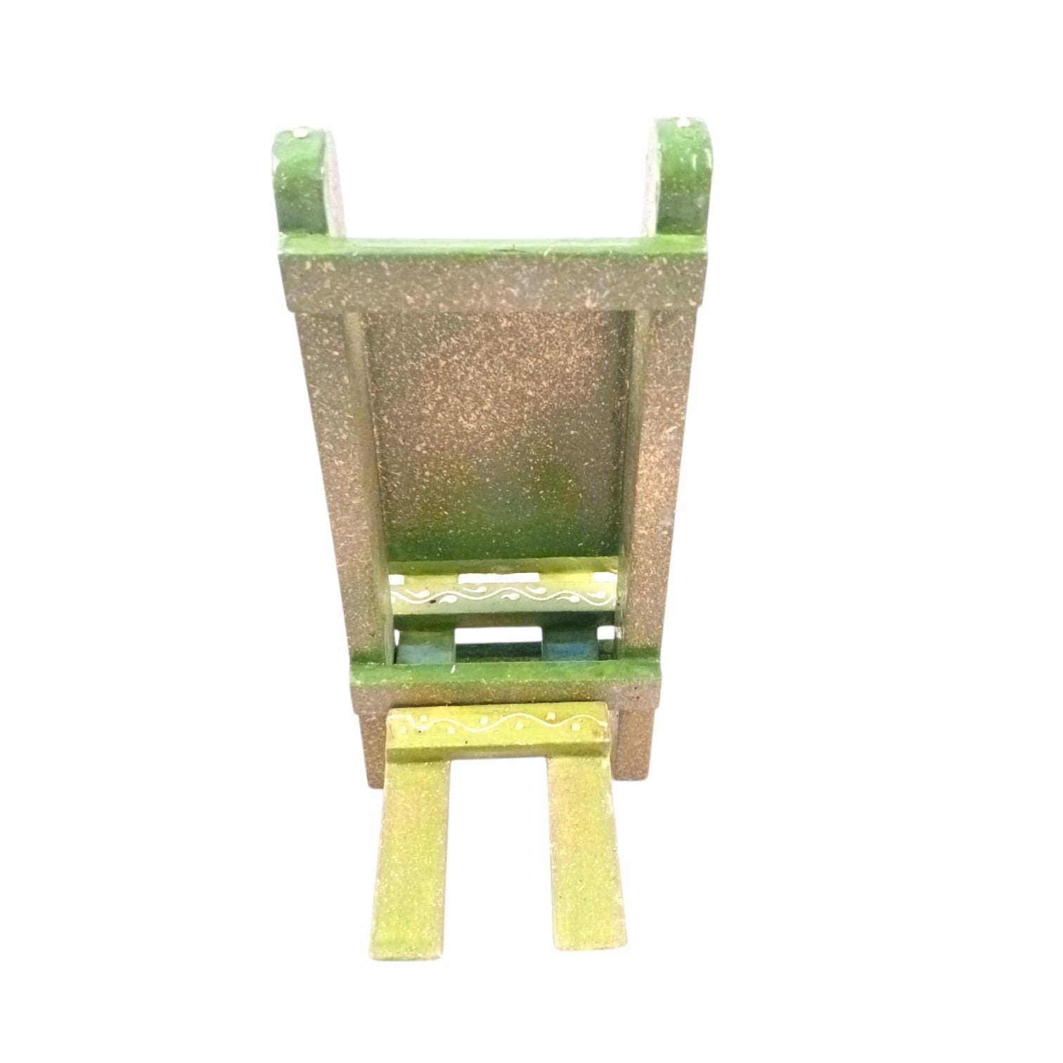 Mobile Holder Folding Mini Chair Showpiece For Desk & Decor - 9 Inch - Apkamart