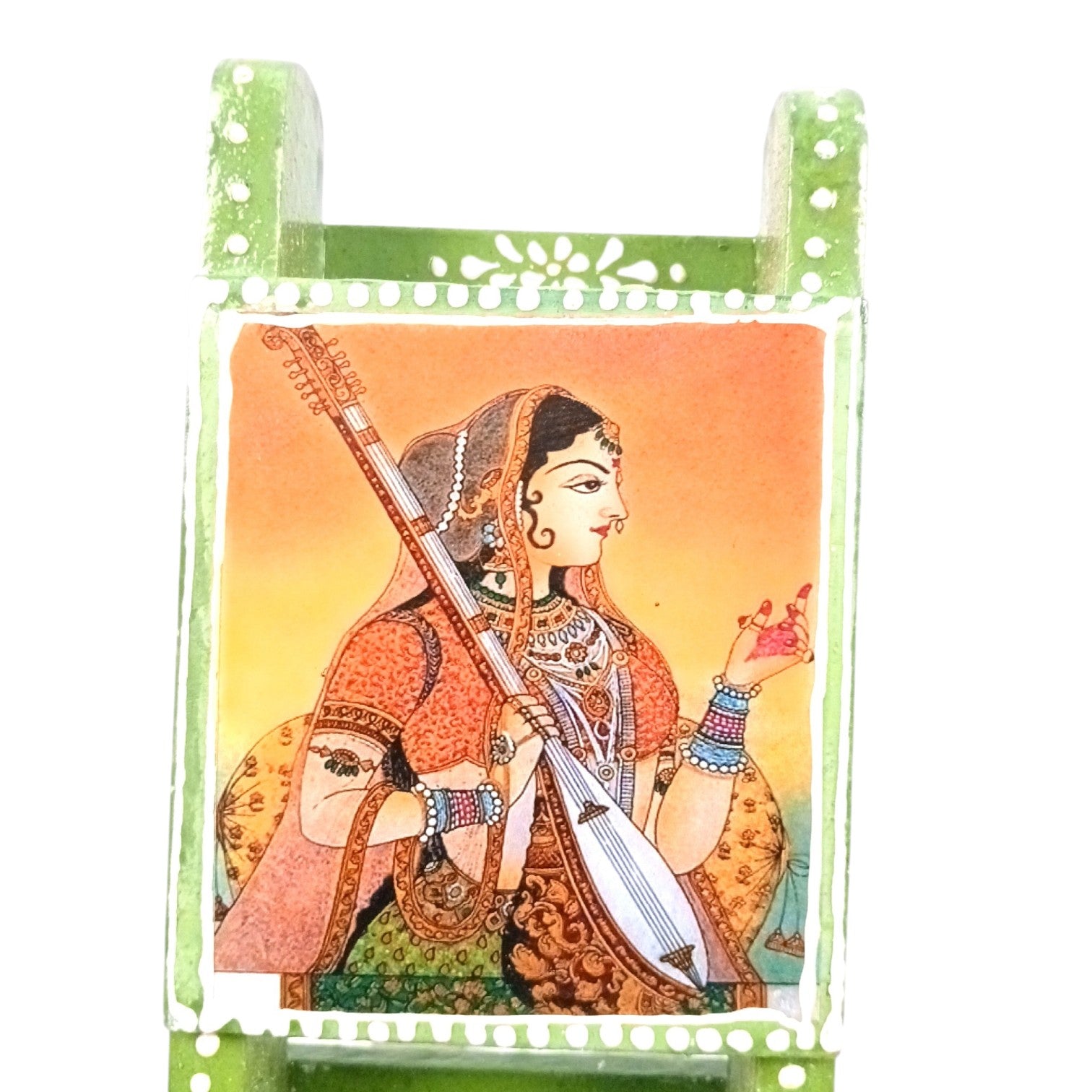 Mobile Holder Folding Mini Chair Showpiece For Desk & Decor - 9 Inch - Apkamart