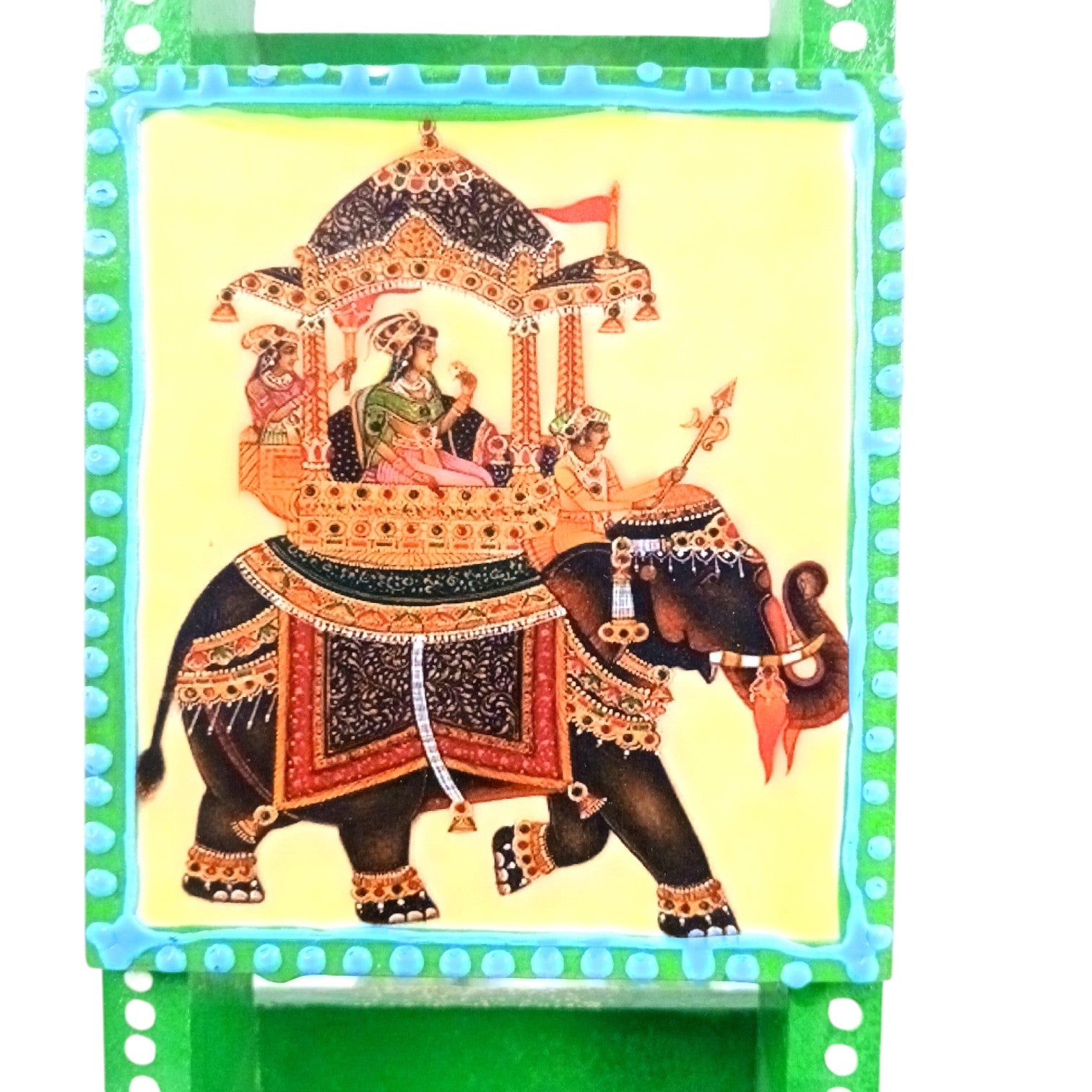 Mobile Holder Folding Mini Chair Showpiece For Desk & Decor - 9 Inch