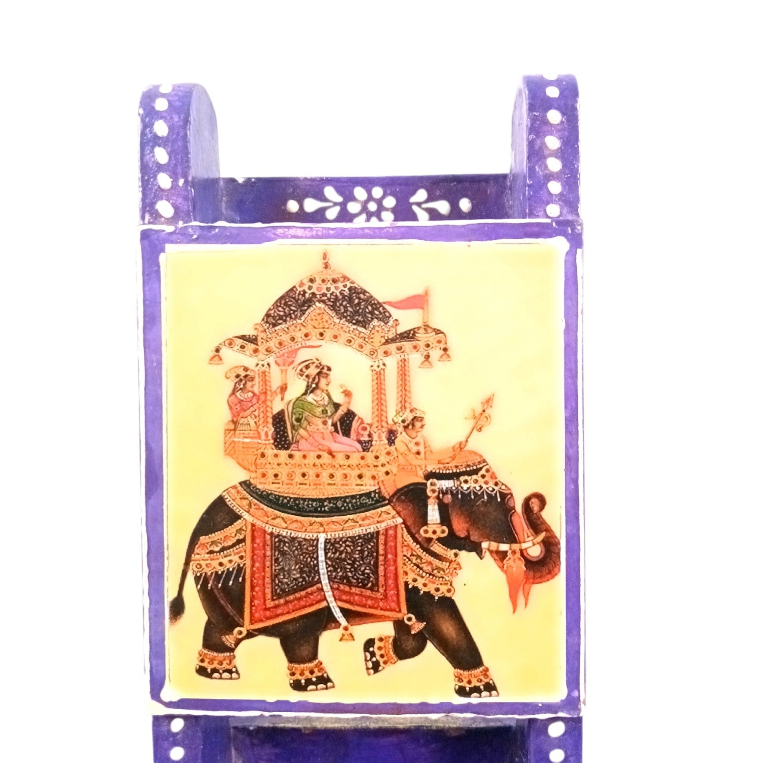 Mobile Holder Folding Mini Chair Showpiece For Desk & Decor - 9 Inch - Apkamart