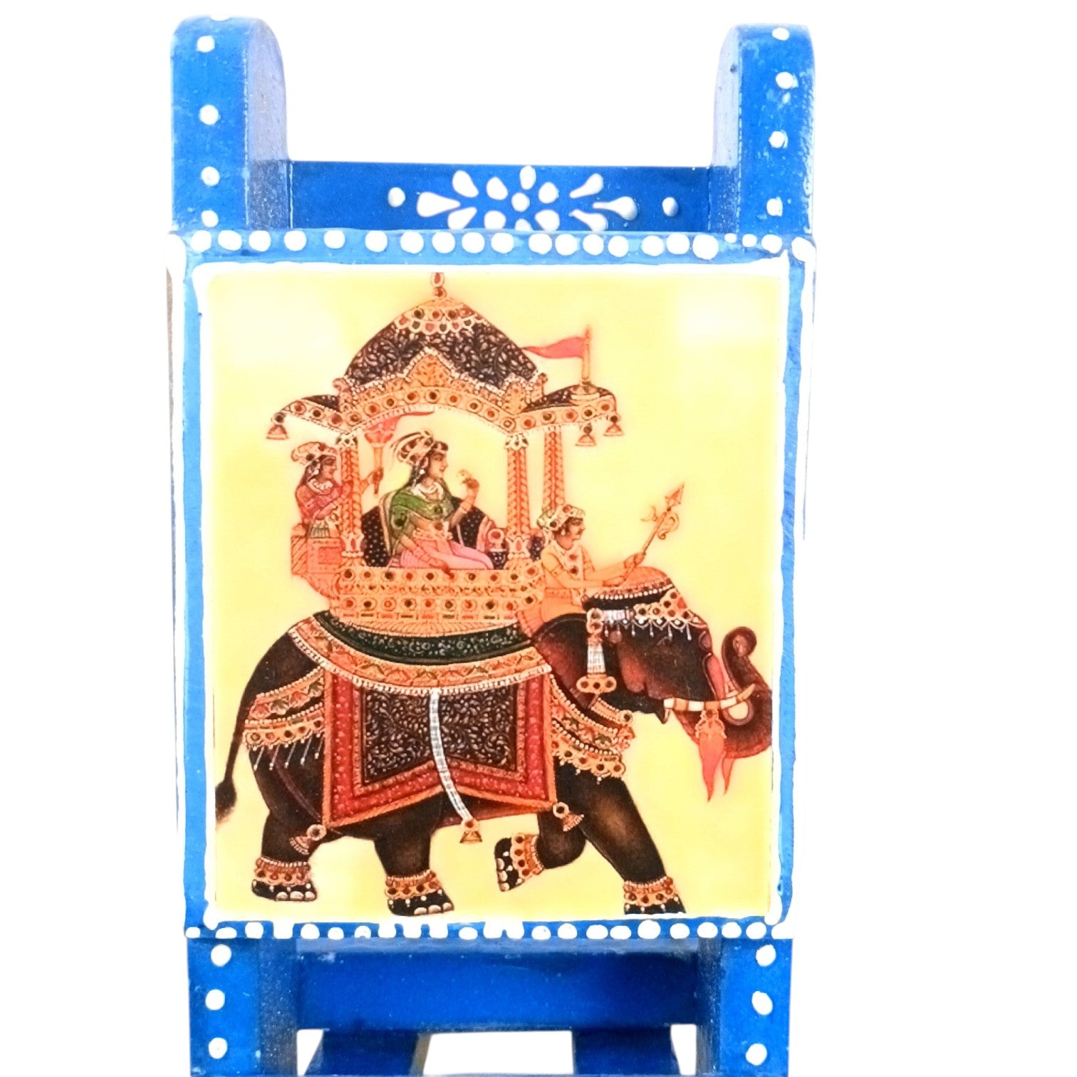 Mobile Holder Folding Mini Chair Showpiece For Desk & Decor - 9 Inch (Pack of 2) - Apkamart