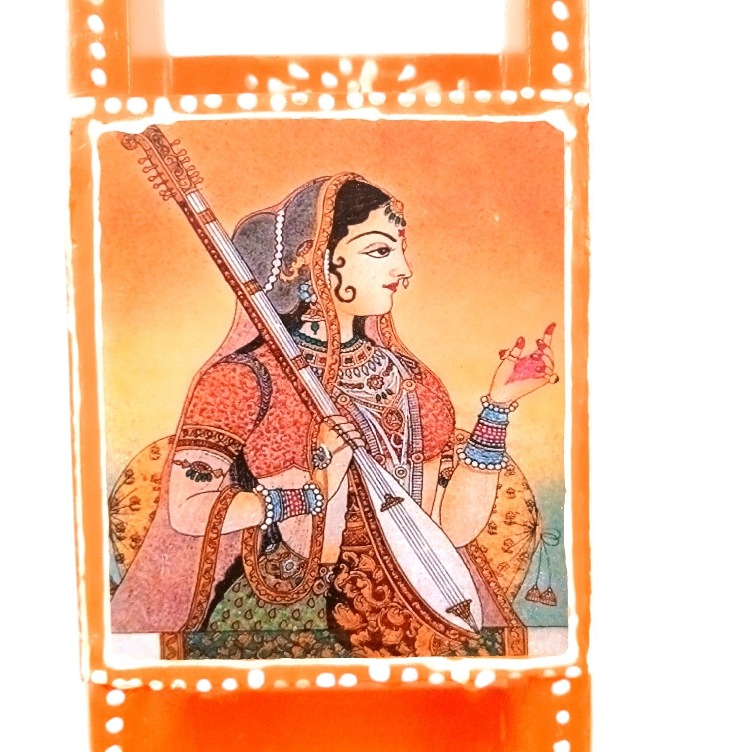 Mobile Holder Folding Mini Chair Showpiece For Desk & Decor - 9 Inch - Pack of 2 - Apkamart