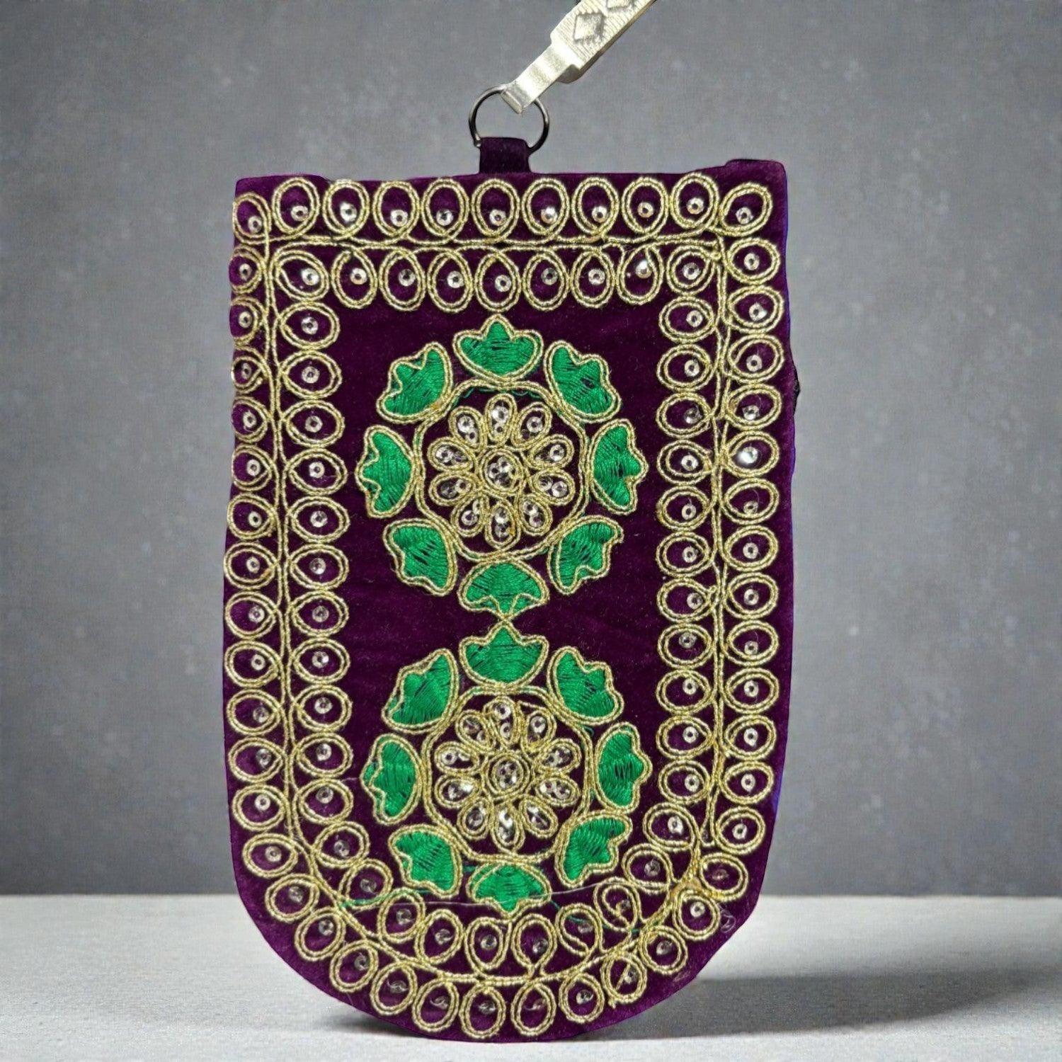 Mobile Pouch for Women Ladies Phone Purse Compact Mobile Holder Bag  Pouch for Travel Daily Use Shopping Office Outdoor and Party Wear - 6 Inch - Apkamart