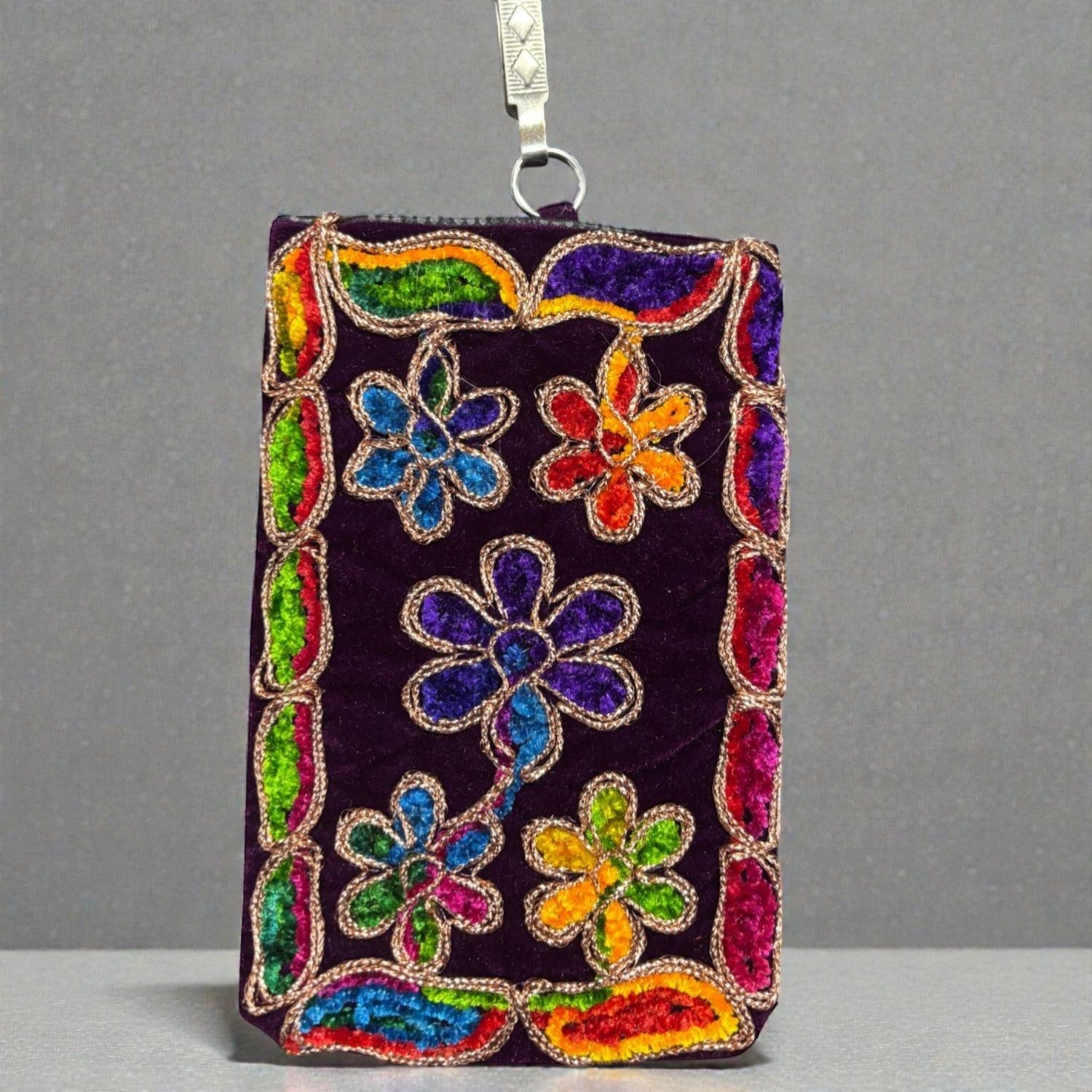 Women Mobile Pouch Bag Lightweight Phone Purse Mini Mobile Holder for Daily Use Travel Shopping Office Casual Wear Compact Bag for Girls - 6 Inch - Apkamart