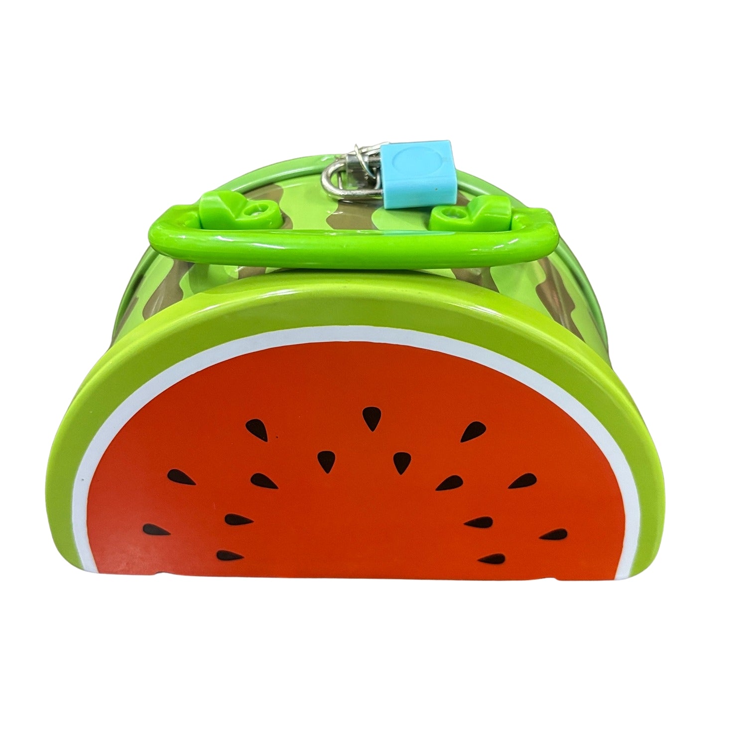Water Melon Design Piggy Bank with Lock for Kids | Durable Money Bank Gulak for Children | Cute Piggy Bank for Saving & Perfect Return Gift - 6 Inch - Apkamart