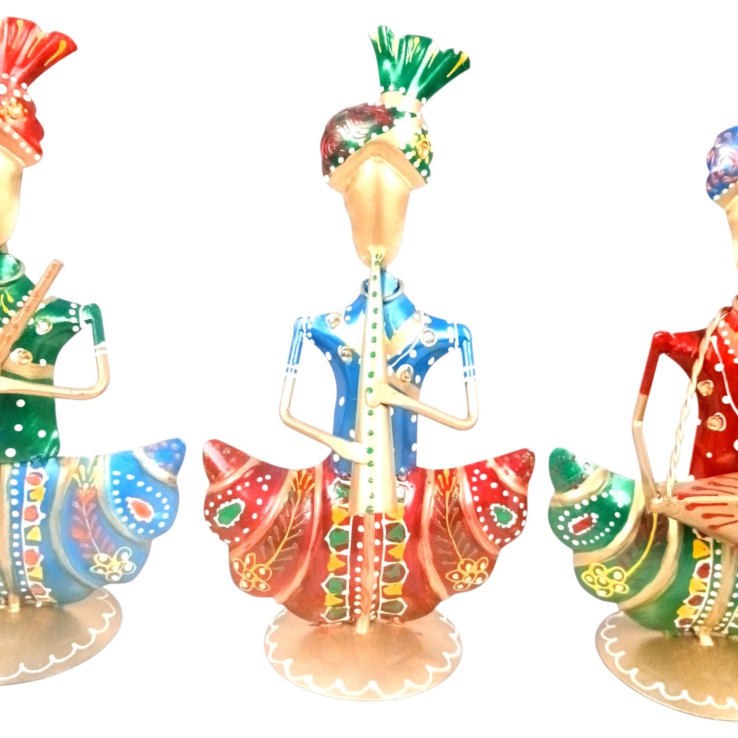 Rajasthani Musician Showpiece Figurine (Set of 3) – 9 Inch