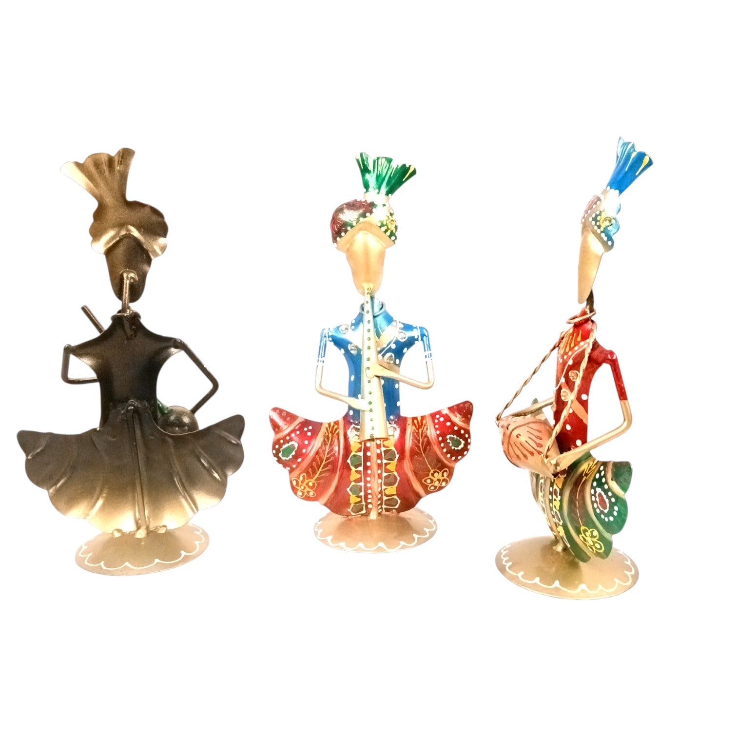 Rajasthani Musician Showpiece Figurine (Set of 3) – 9 Inch