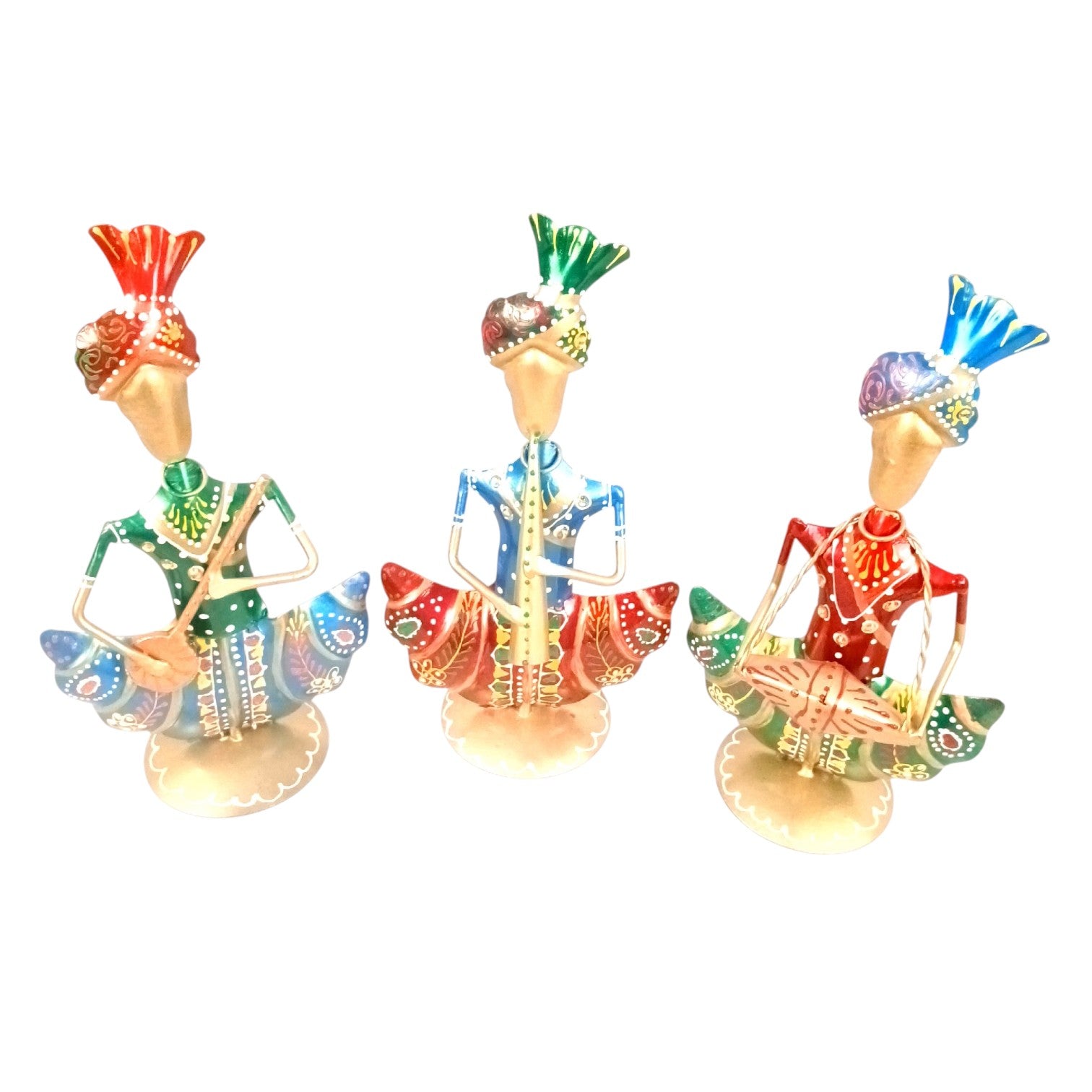 Rajasthani Musician Showpiece Figurine (Set of 3) – 9 Inch