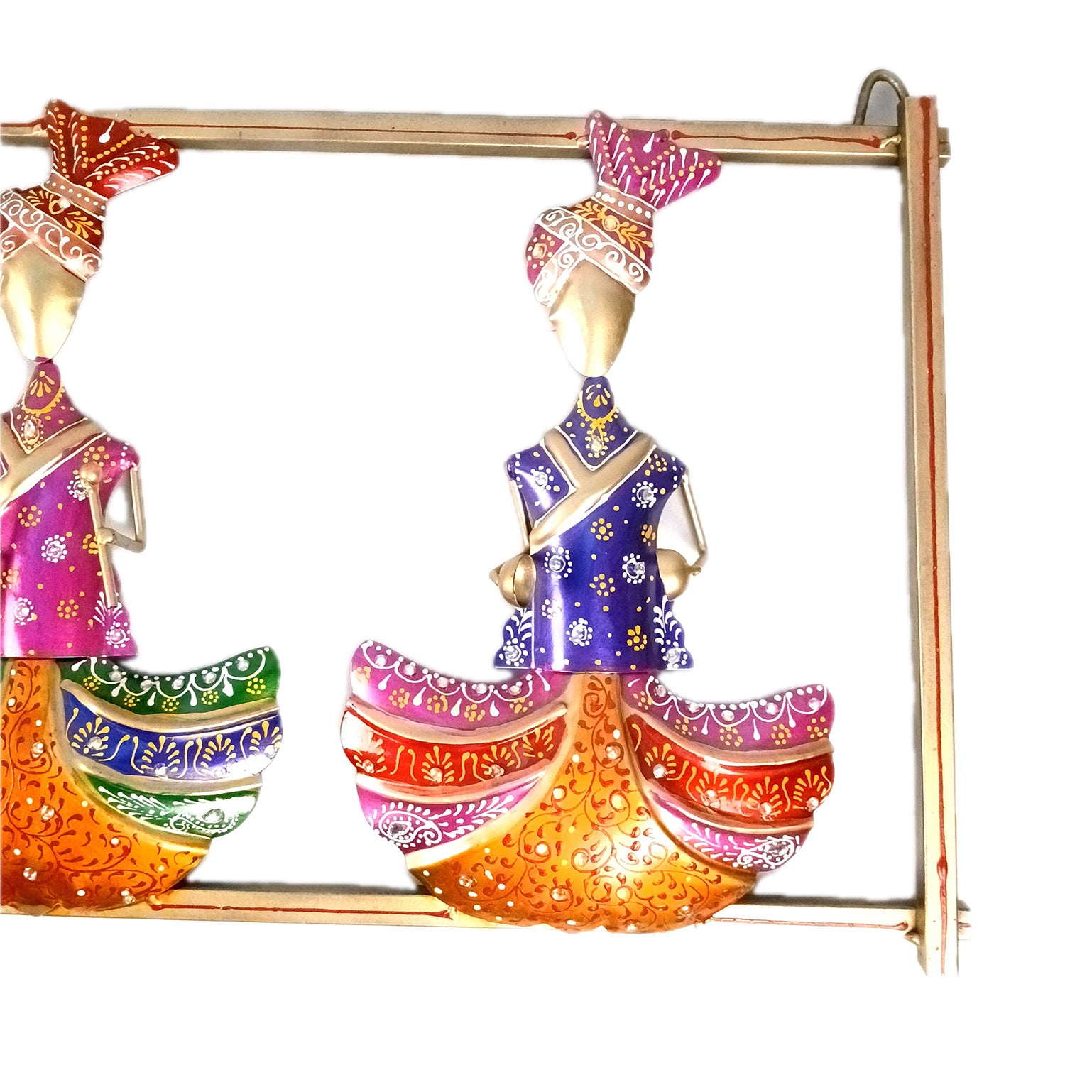 Musician Wall Hanging | Wall Mount Showpiece - For Home, Big Walls, Living Room, Large Spaces, Hotel, Restaurant Decor & Gifts - 42 inch - Apkamart