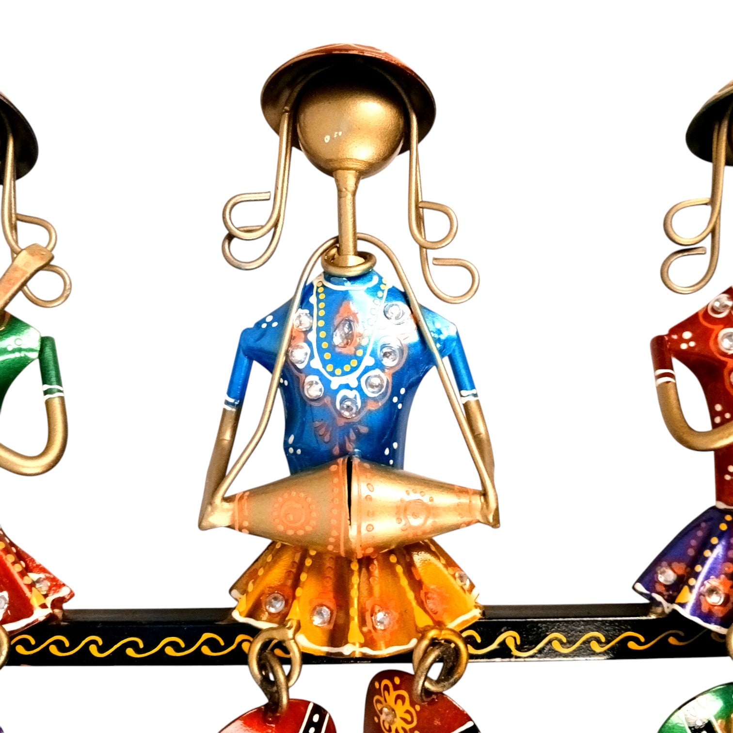 Musician Wall Hanging | Decorative Wall Art Showpiece | Wall Decor for Living Room, Entrance, Home & Office Decoration | Traditional Wall Hanging Gift - 15 Inch - Apkamart