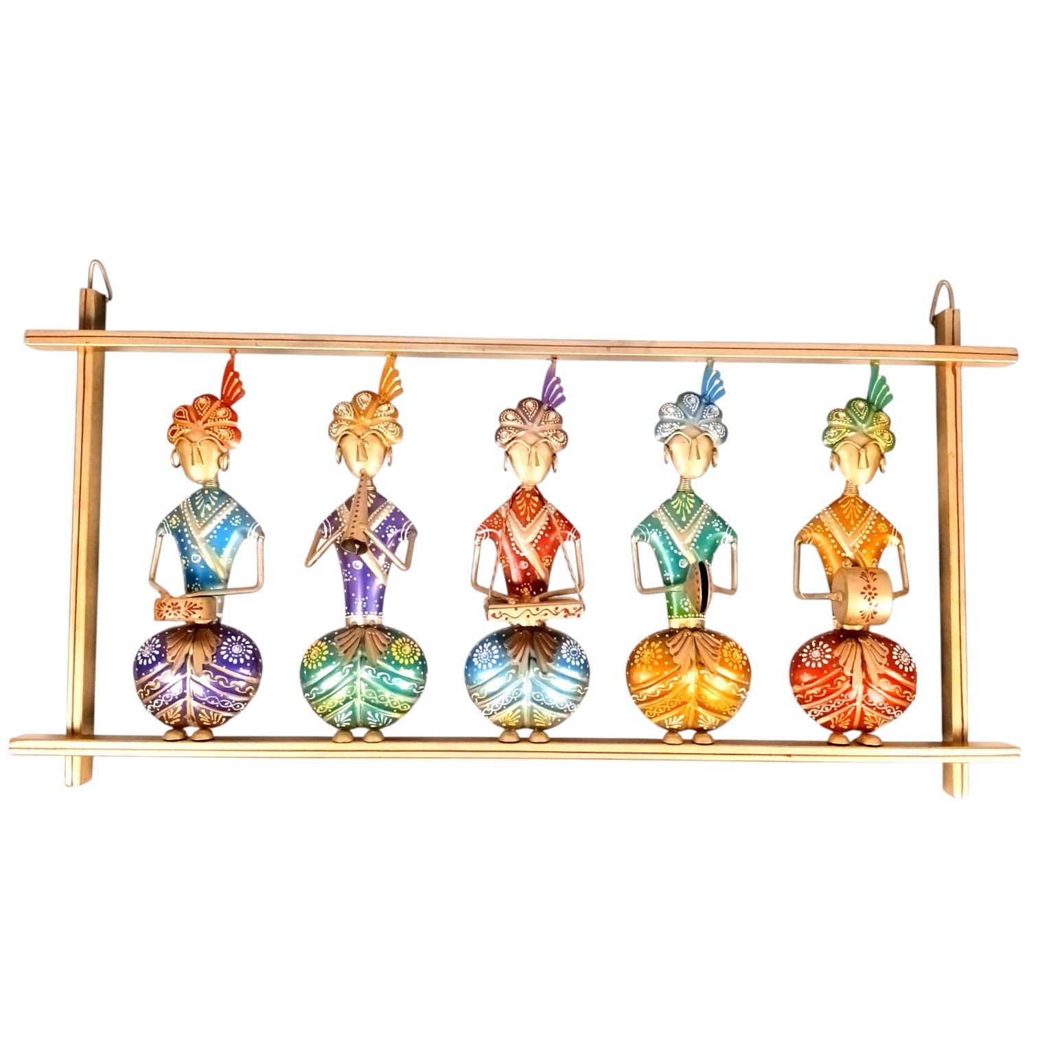 Musician Wall Hanging for Home Decor | Decorative Wall Art Showpiece for Living Room, Bedroom & Office | Traditional & Modern Home Decoration - 28 Inch - Apkamart