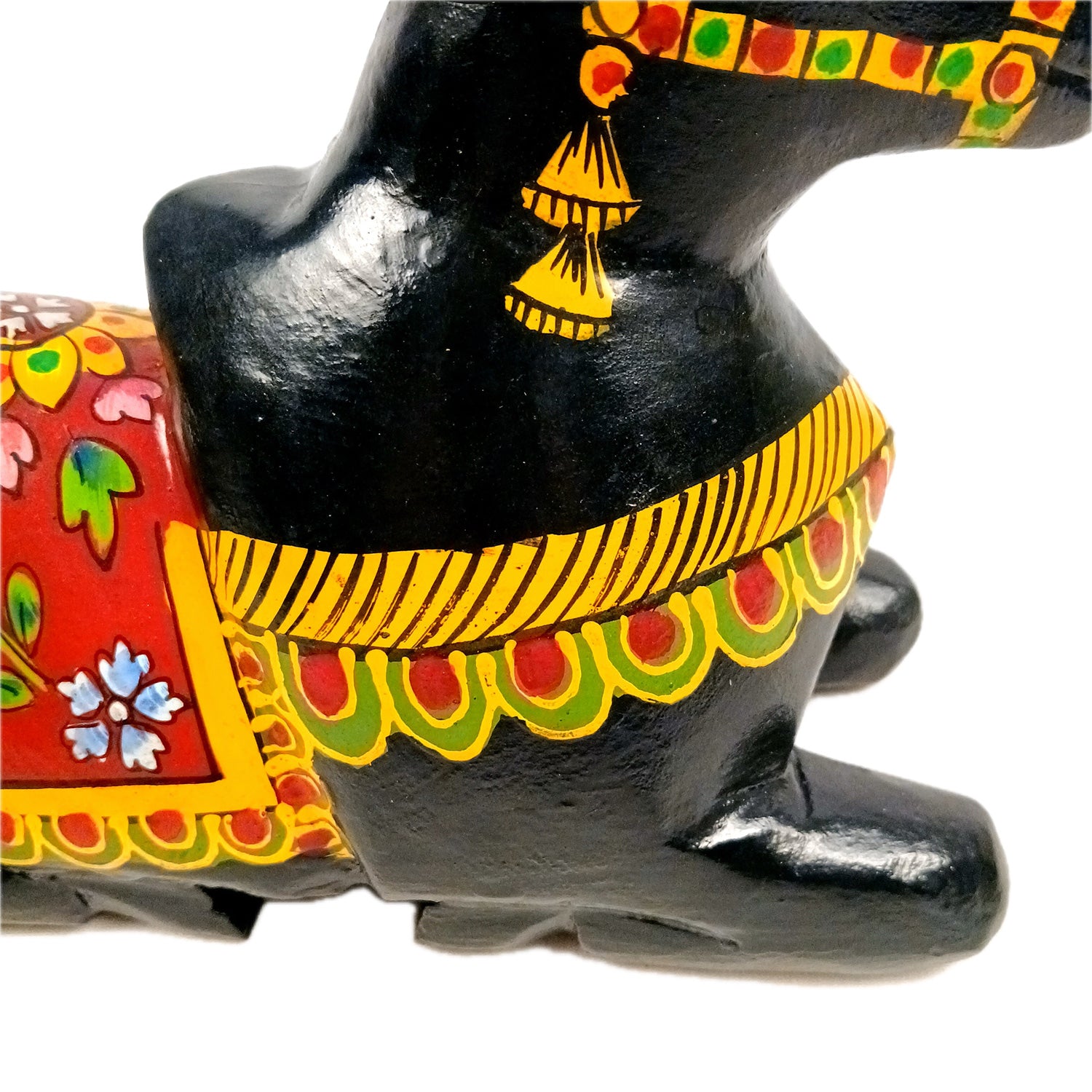 Nandi Cow Idol | Shiva Nandi Bull Statue Murti - for Home, Mandir, Puja, Temple, Office Decor & Gift - 9 Inch - Apkamart #Style_Design 1