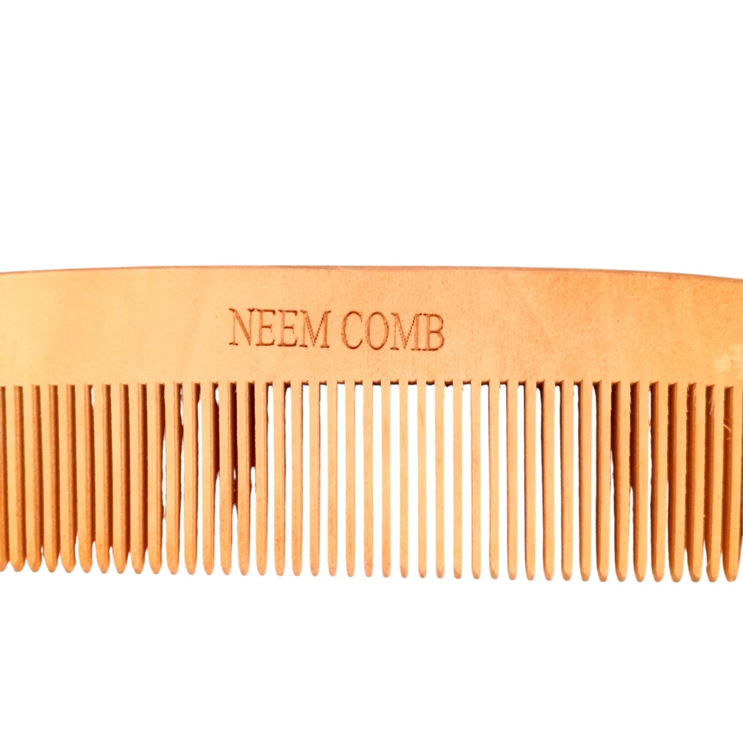 Wooden Neem Comb | Wood Comb With Handle For Men, Women | For Stimulating Hair Growth, Hair Fall, Dandruff Control, Detangling, Frizz Control - 7 Inch (Set Of 3) - Apkamart