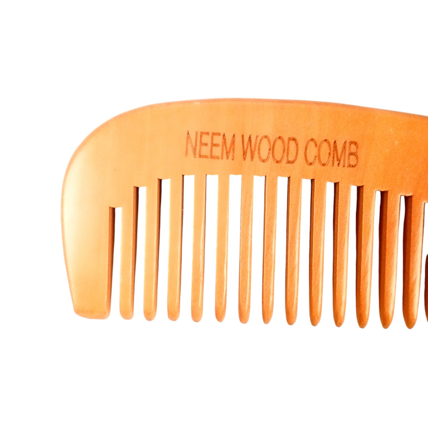 Wooden Neem Comb | Wood Comb With Handle For Men, Women | For Stimulating Hair Growth, Hair Fall, Dandruff Control, Detangling, Frizz Control - 7 Inch (Set Of 3) - Apkamart
