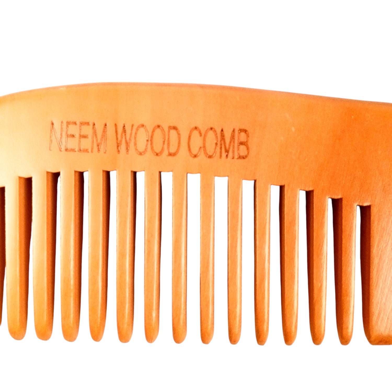 Wooden Neem Comb | Wood Comb With Handle For Men, Women | For Stimulating Hair Growth, Hair Fall, Dandruff Control, Detangling, Frizz Control - 7 Inch (Set Of 3) - Apkamart