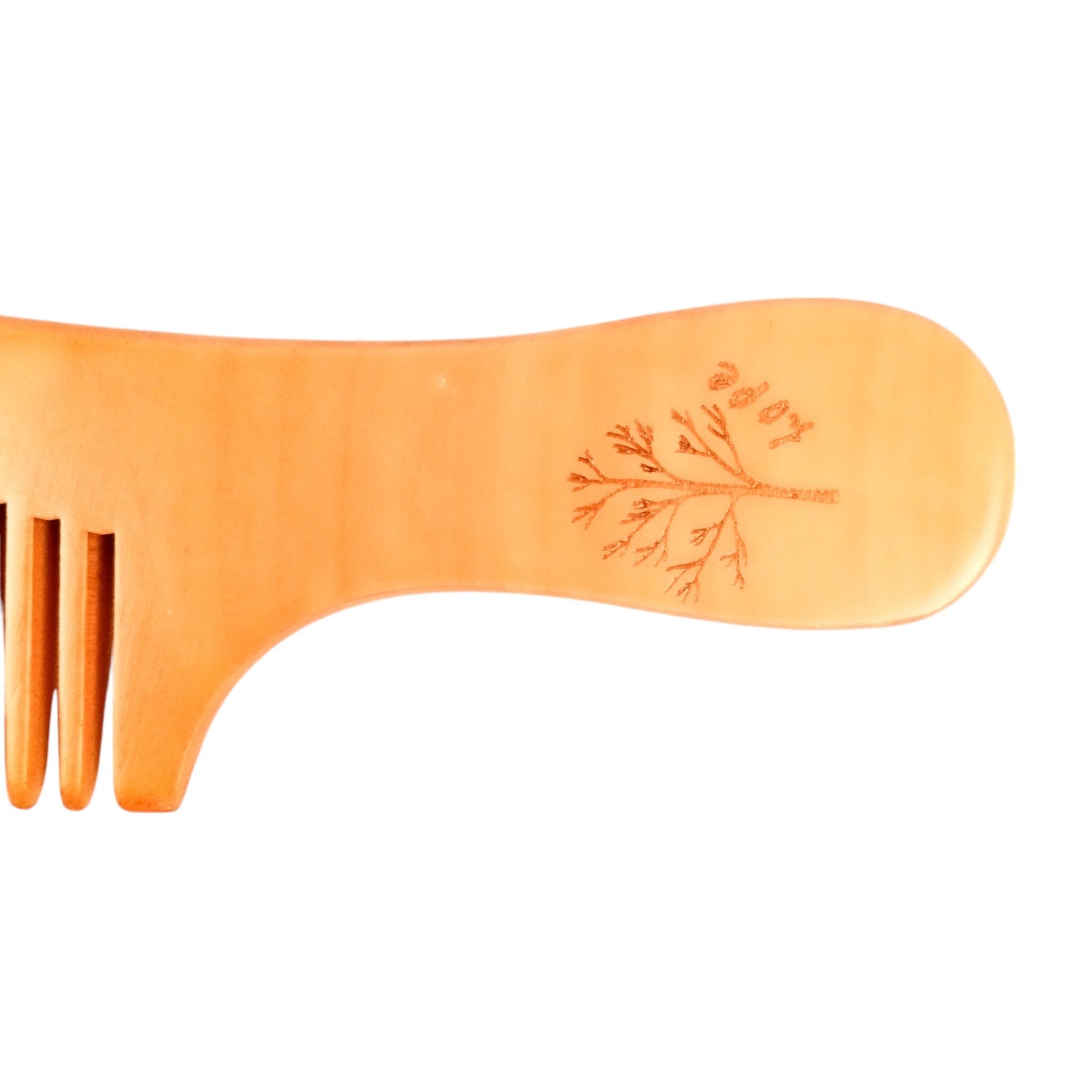 Wooden Neem Comb | Wood Comb With Handle For Men, Women | For Stimulating Hair Growth, Hair Fall, Dandruff Control, Detangling, Frizz Control - 7 Inch (Set Of 3) - Apkamart