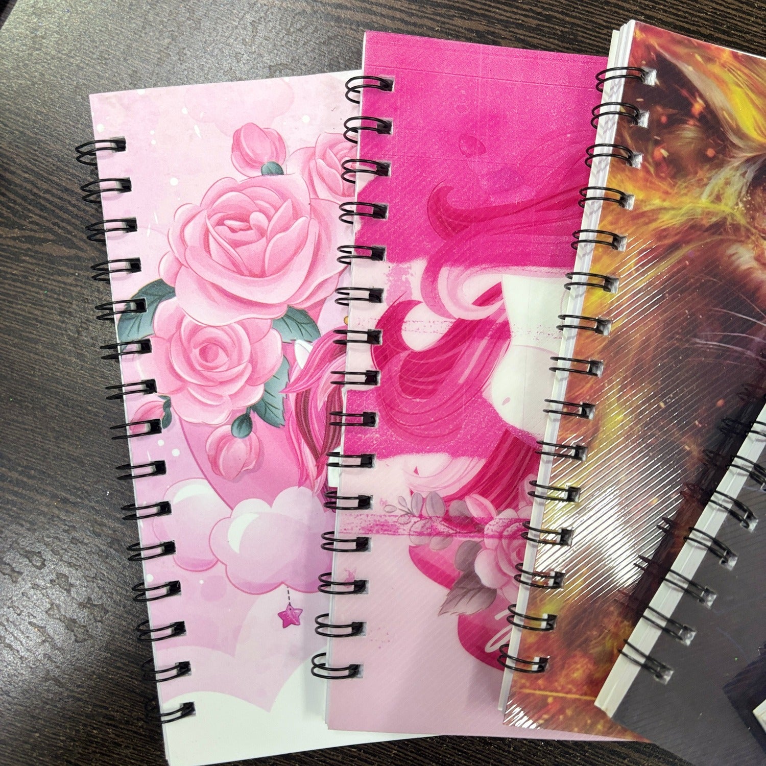 Spiral Note Book Single Line | A6 Size Note Book (60 Pages) - For Kids, Students & Return Gifts