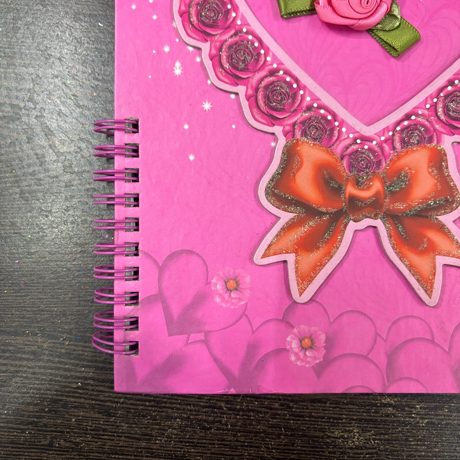 Heart Design Note Book with Lock Diary for Kids Secure Journal Creative Writing Pad Ideal Return Gift for Children - 9 Inch - Apkamart