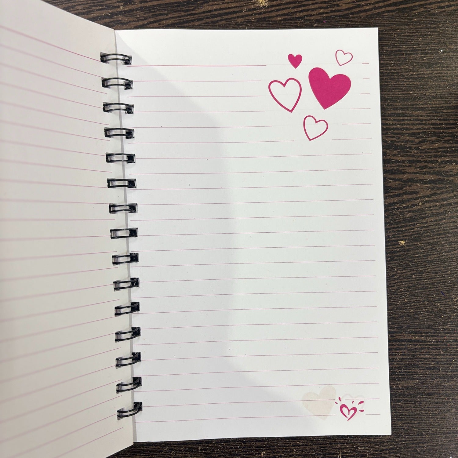 Spiral Note Book Single Line | A6 Size Note Book (60 Pages) - For Kids, Students & Return Gifts