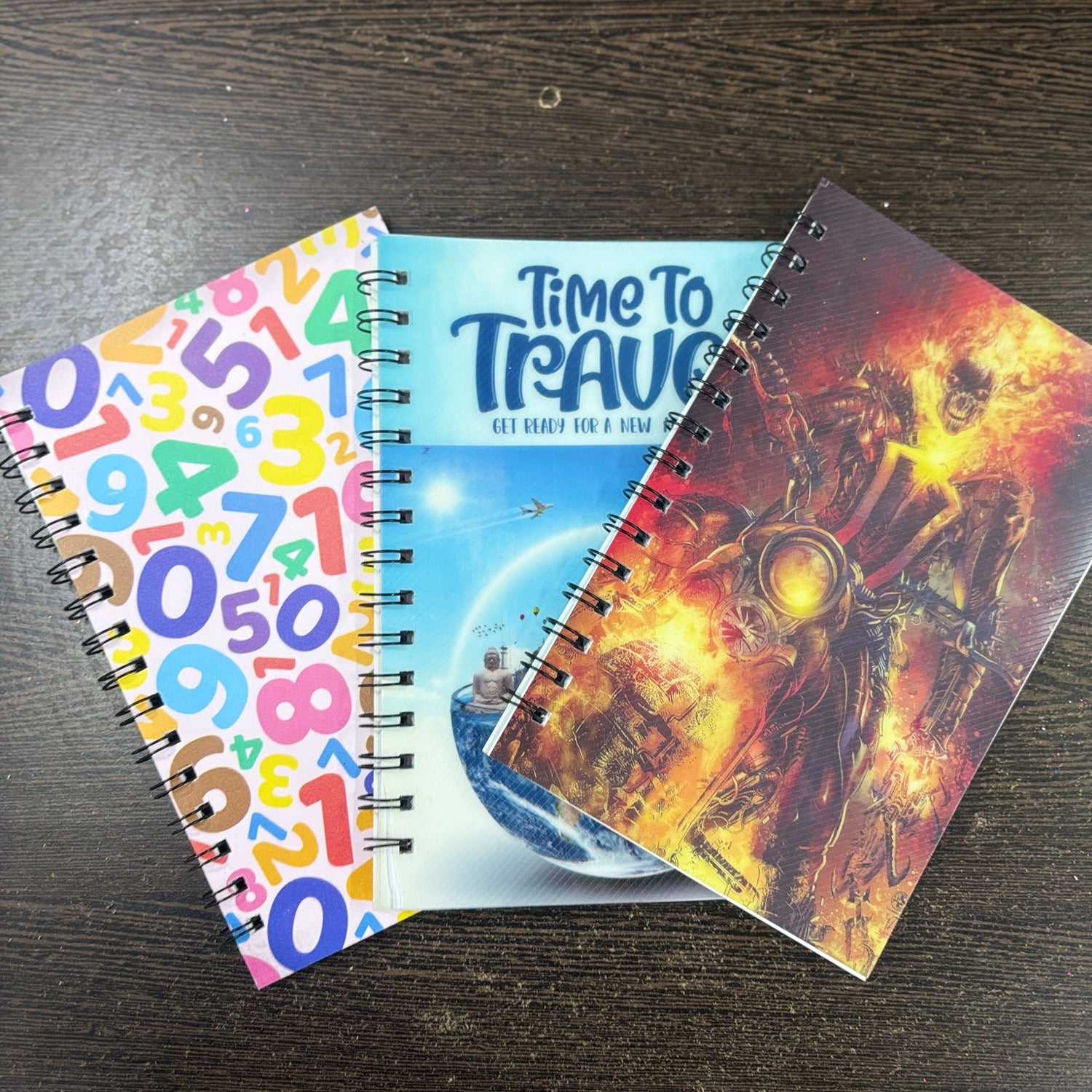 Spiral Note Book Single Line | A6 Size Note Book (60 Pages) - For Kids, Students & Return Gifts