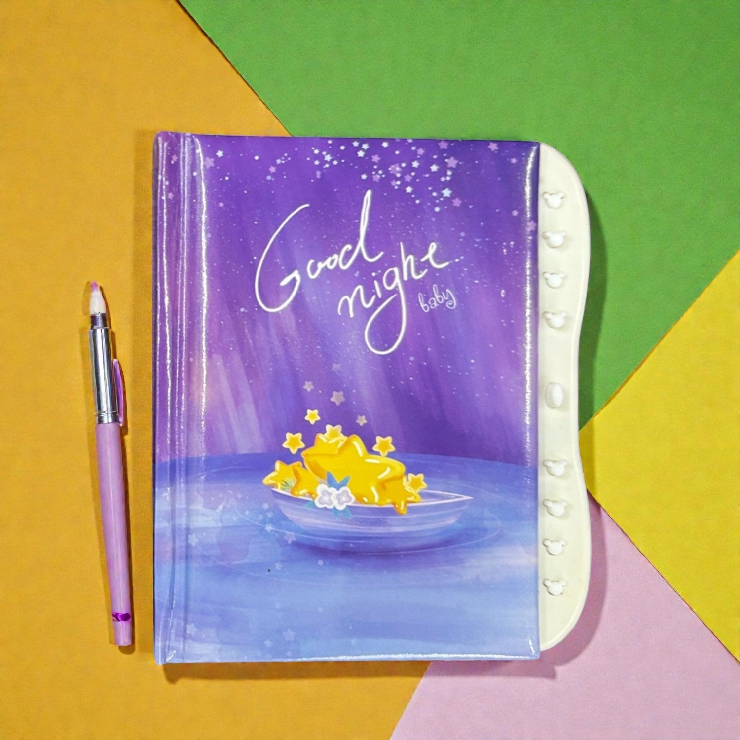 Note Book with Lock Diary for Kids Secure Journal Creative Writing Pad Ideal For Return Gift for Children - 6 Inch - Apkamart