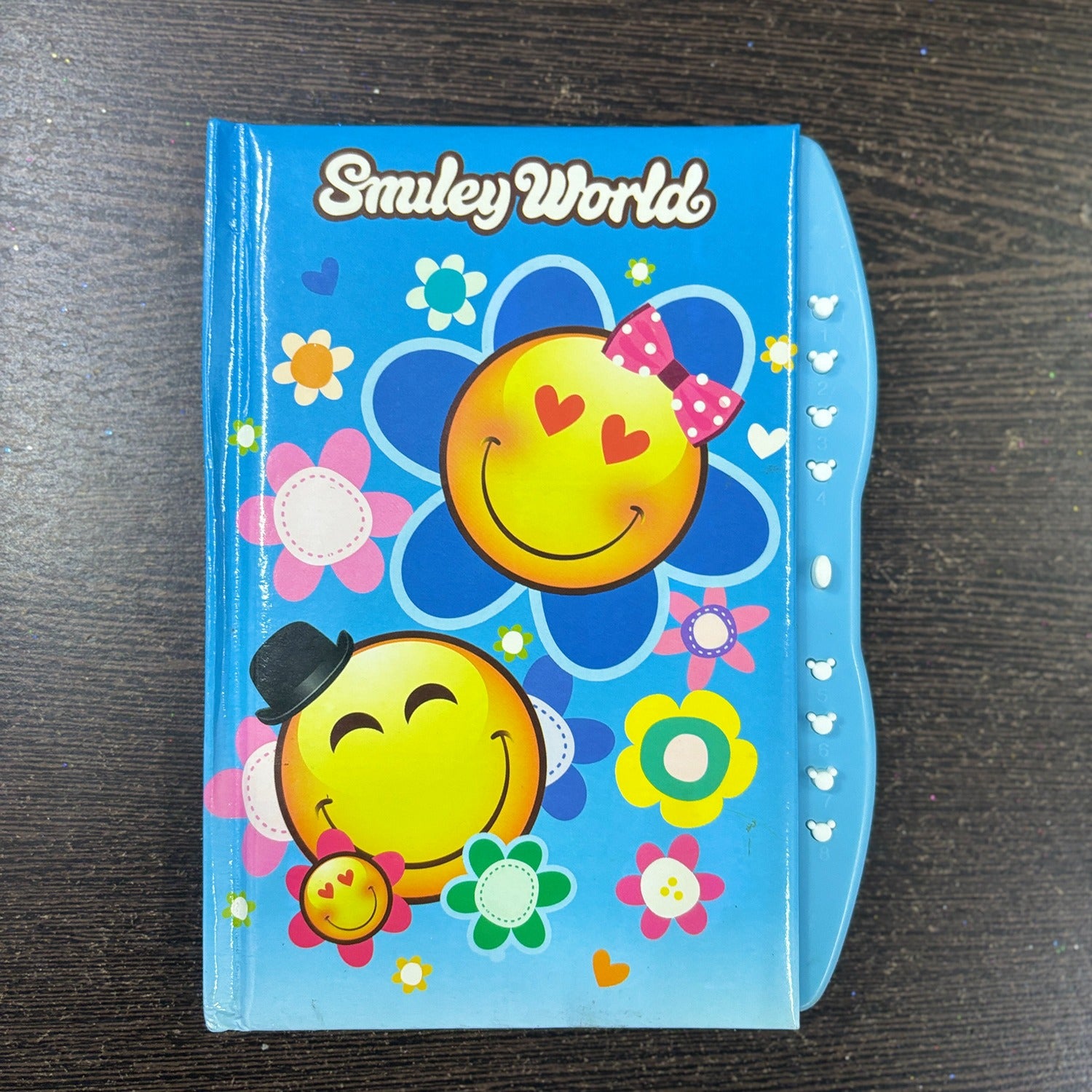 Smile Design Note Book with Lock Diary for Kids Secure Journal Creative Writing Pad Ideal Return Gift for Children - 7 Inch - Apkamart